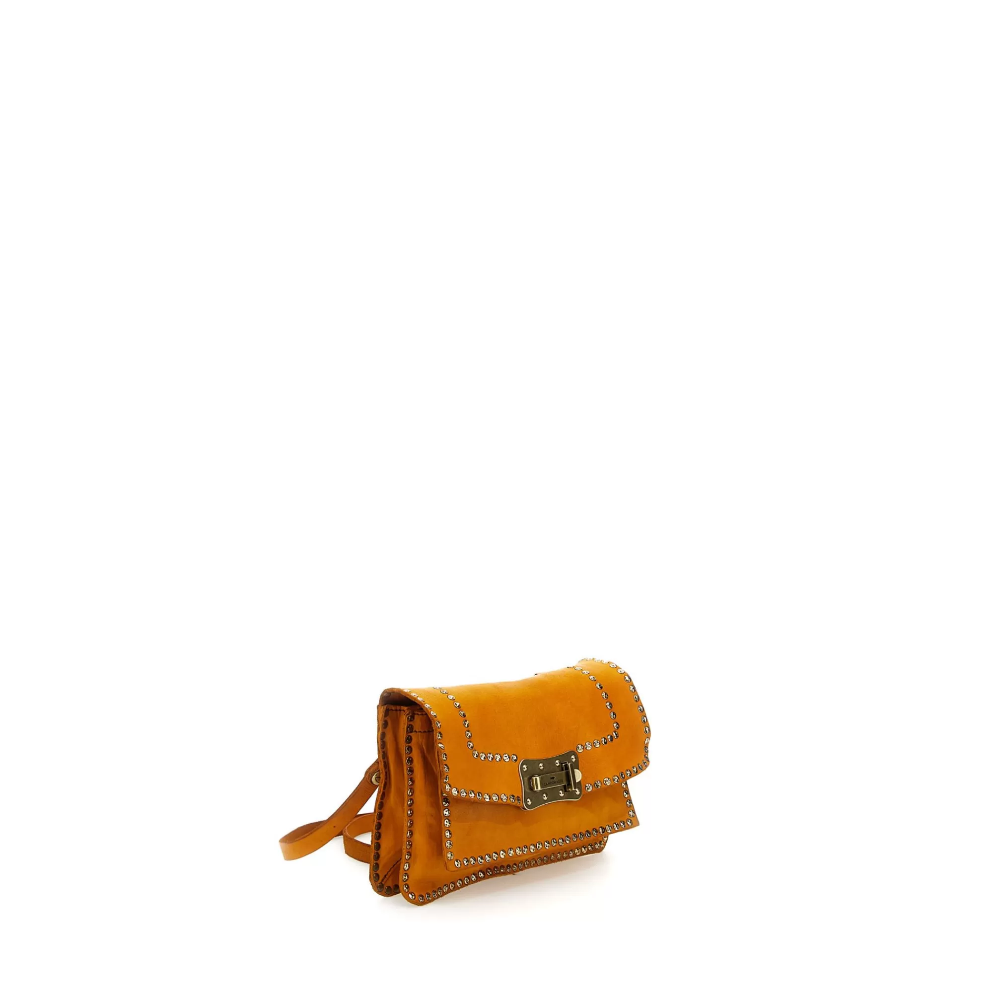 Shop Agnese Plus Mini Crossbody Yellow Heuptassen