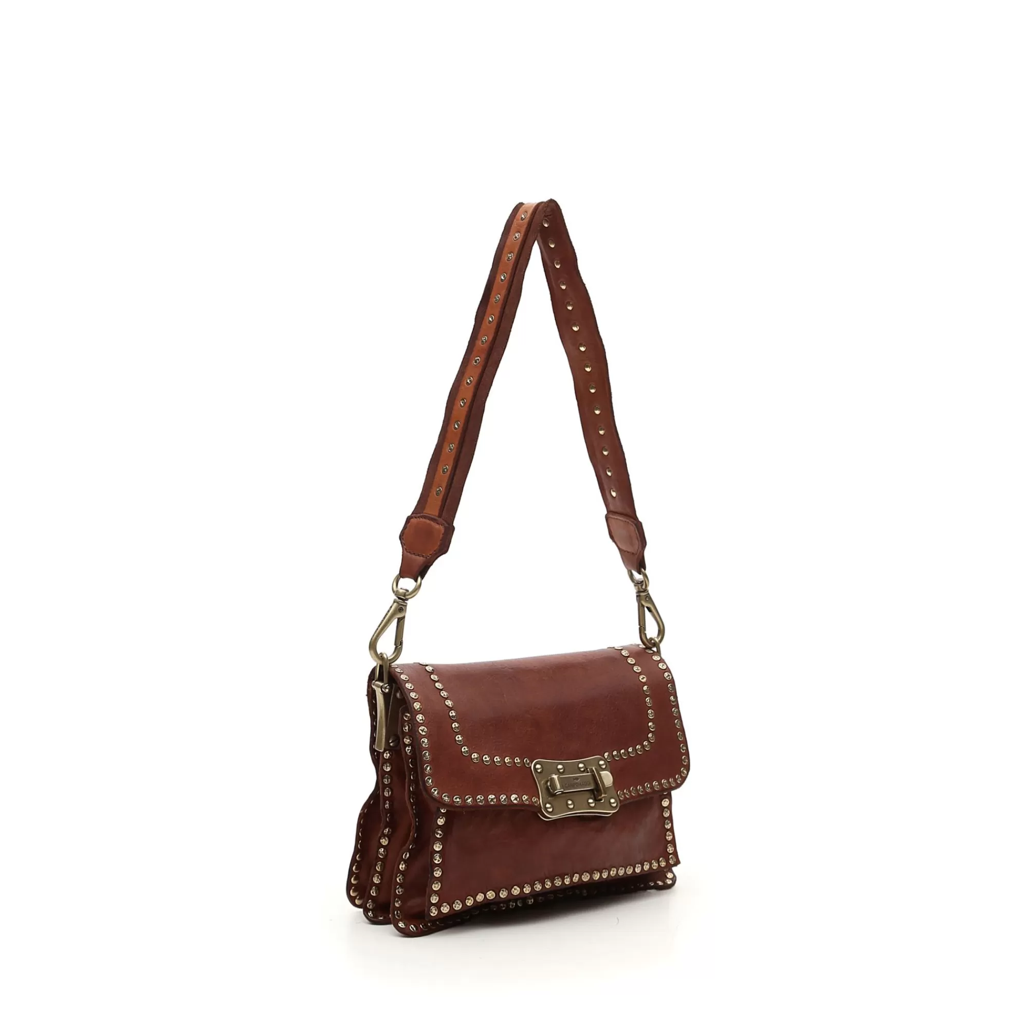 Clearance Agnese S Crossbody Small Cognac Crossbodytassen