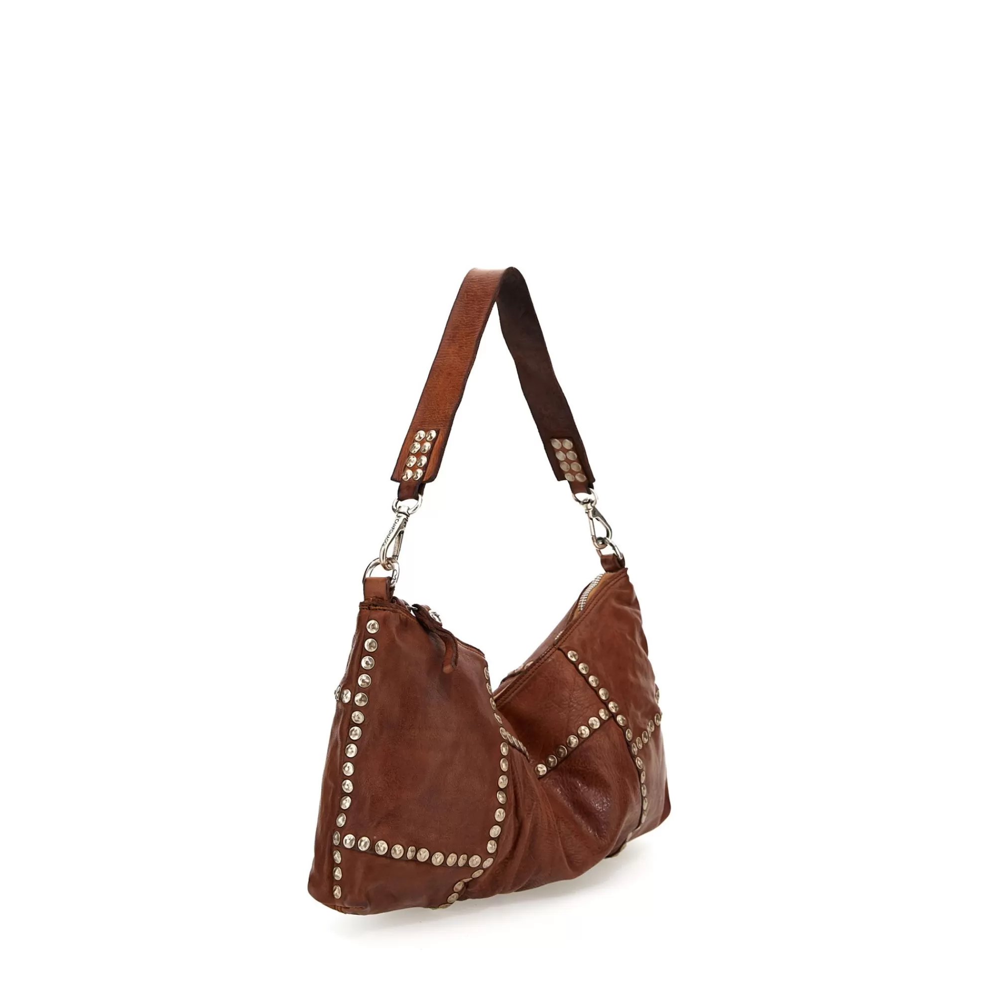 Best Sale Horizontal Shoulder Bag Traditional Virgo Cognac Crossbodytassen