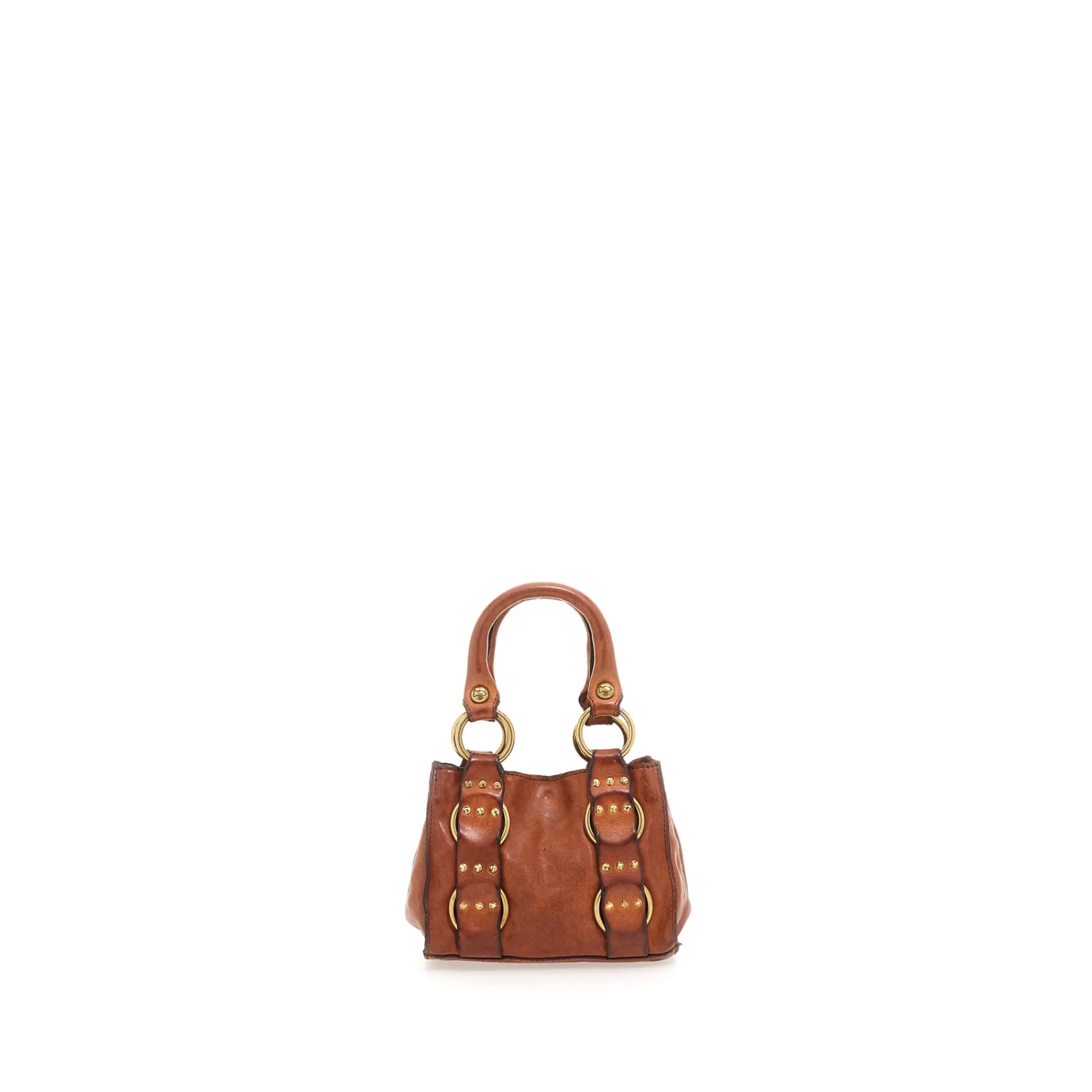 Cheap Traditional Demetra Small Shoulder Bag Cognac Handtassen