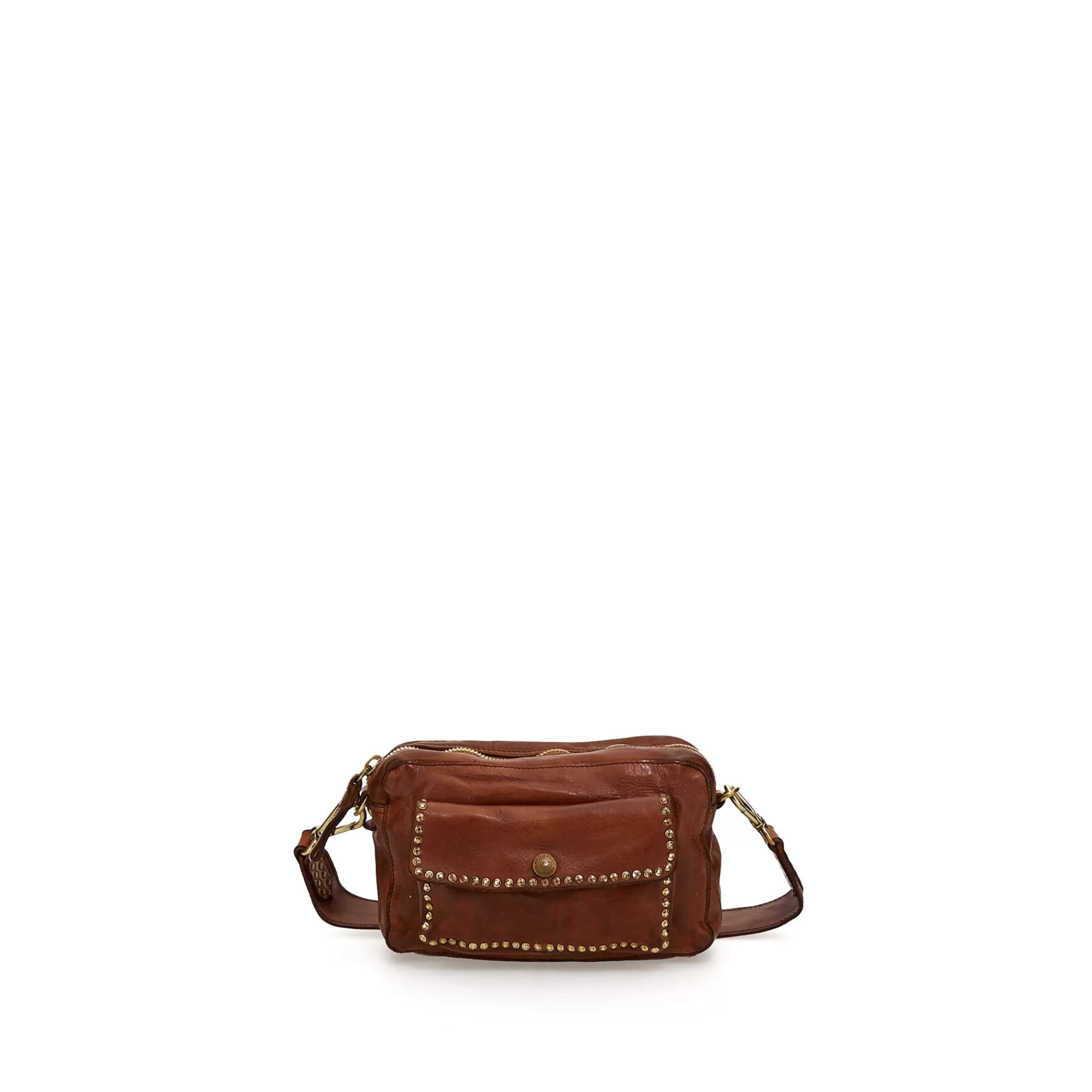 Cheap Traditional Kura Bowling Bag Cognac Crossbodytassen