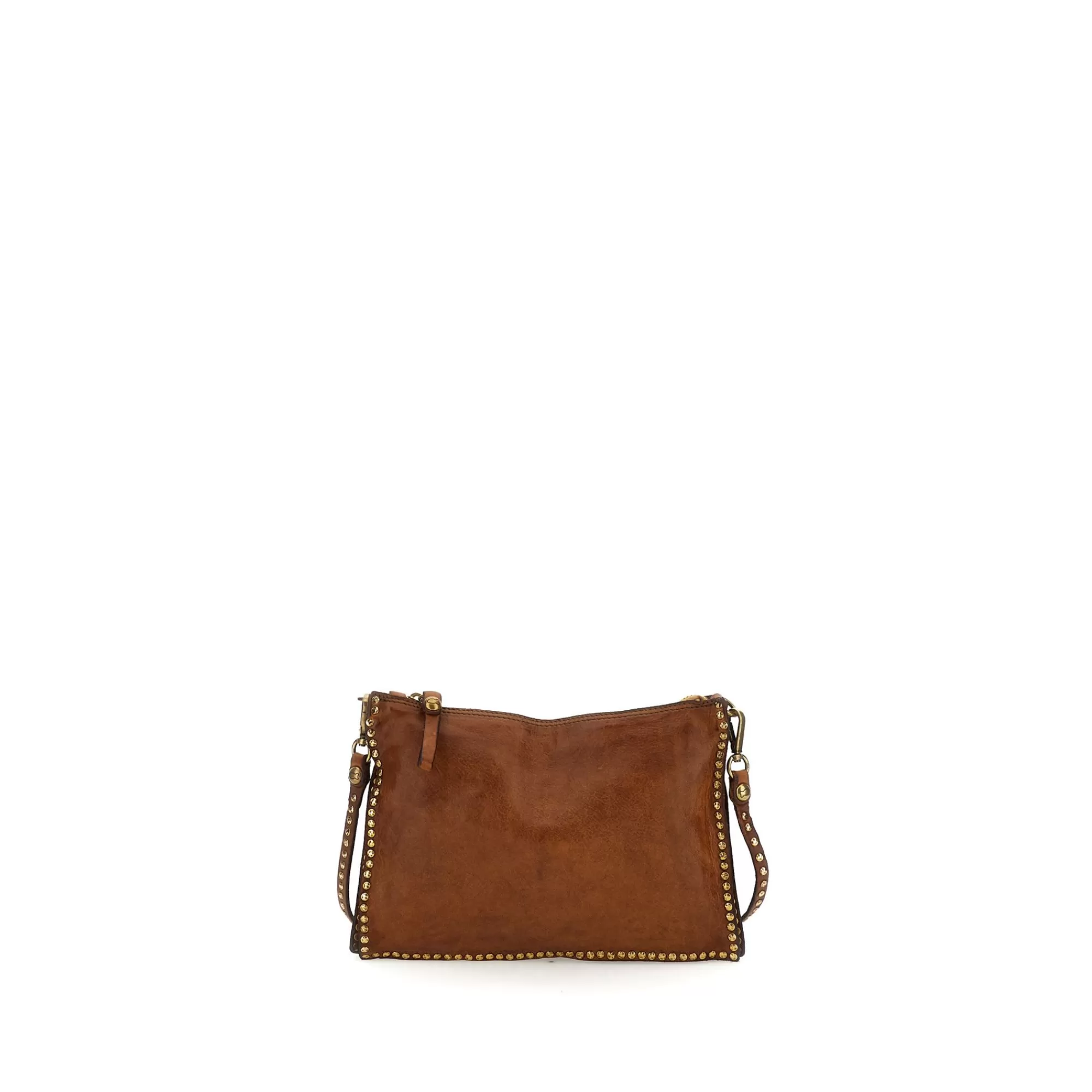 Online Traditional Kura Pochette Cognac Crossbodytassen