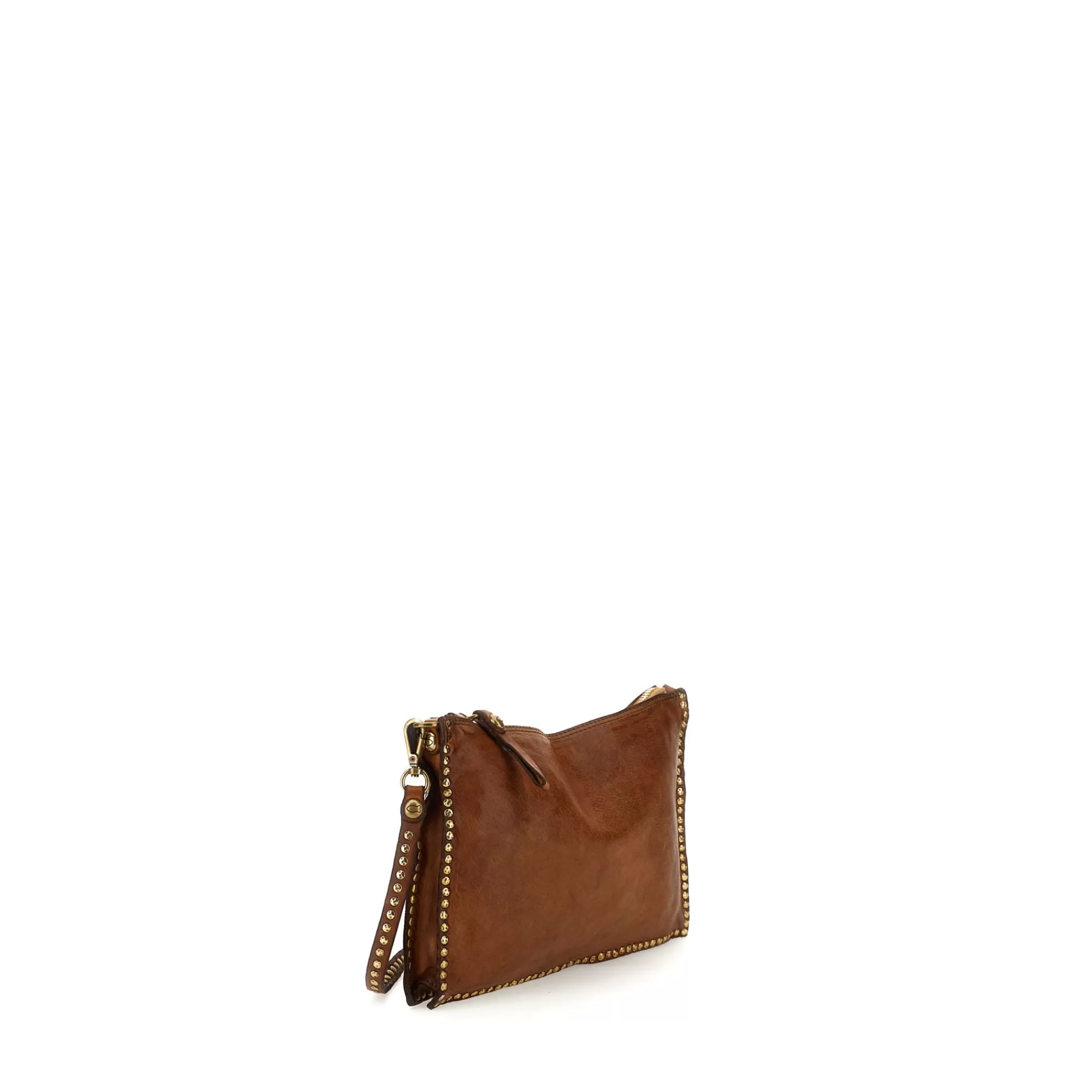 Online Traditional Kura Pochette Cognac Crossbodytassen