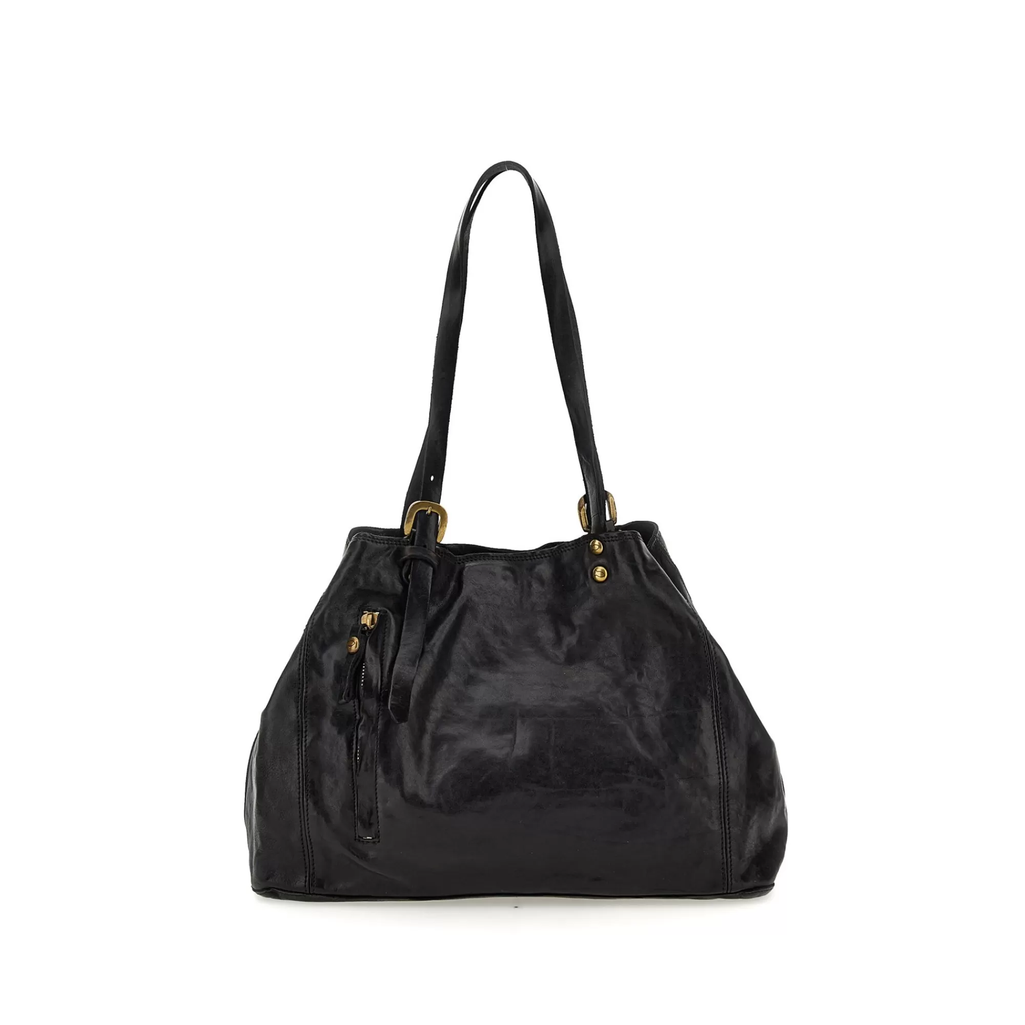 Best Sale Traditional Tramontana Shopping Bag Black Schoudertassen