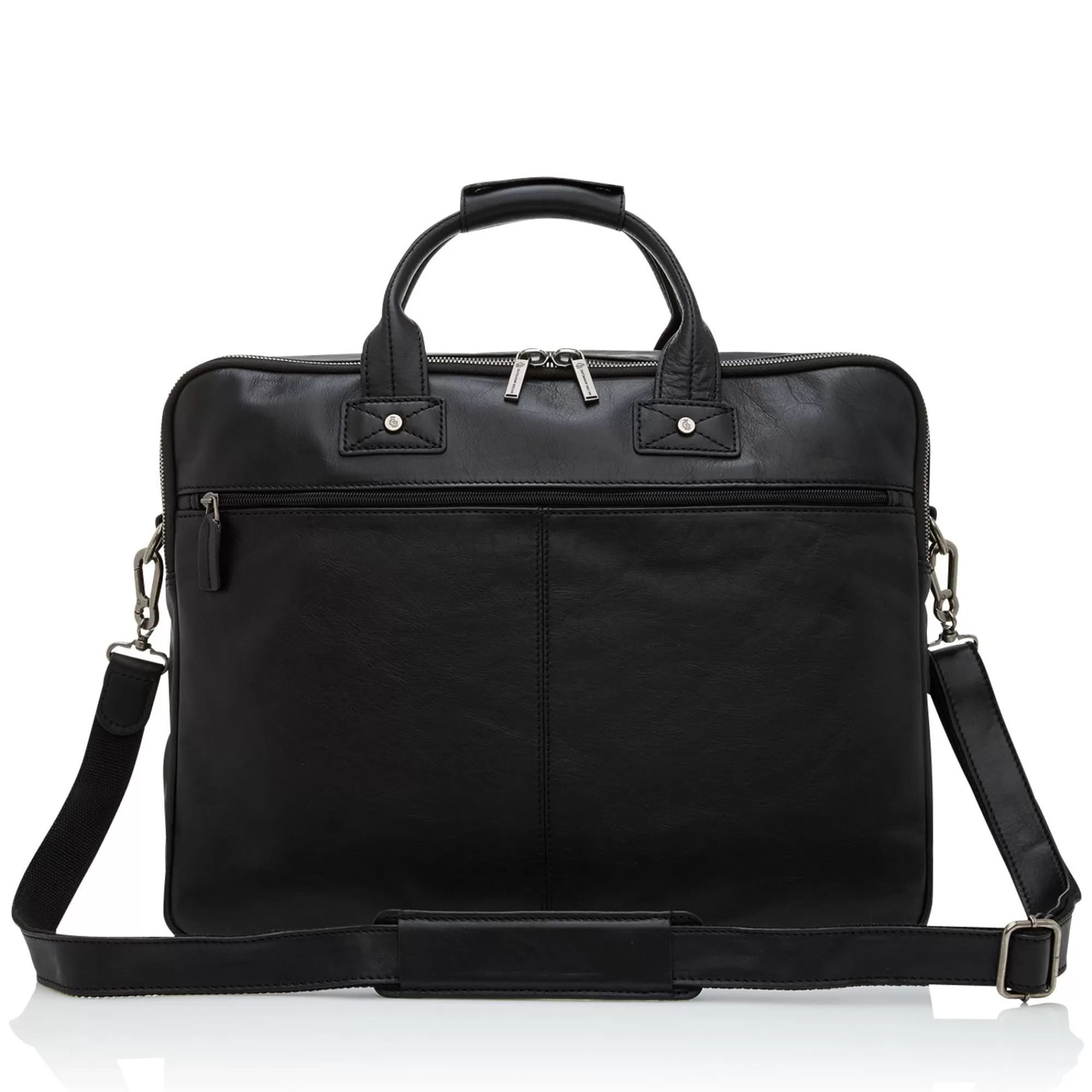 Flash Sale Firenze Laptop Bag 17" + Tablet Double Zip Black Laptoptassen