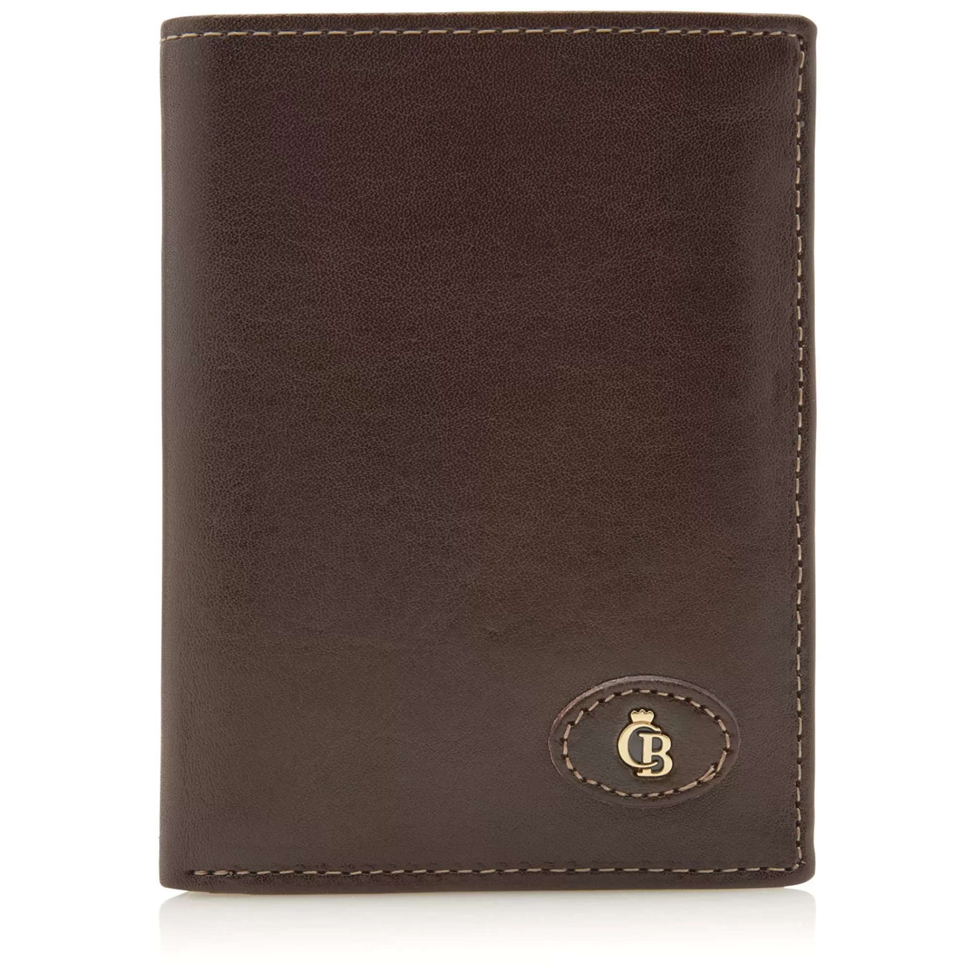 New Gaucho 9 Card Tri Fold Wallet Mocca Heren Portemonnees