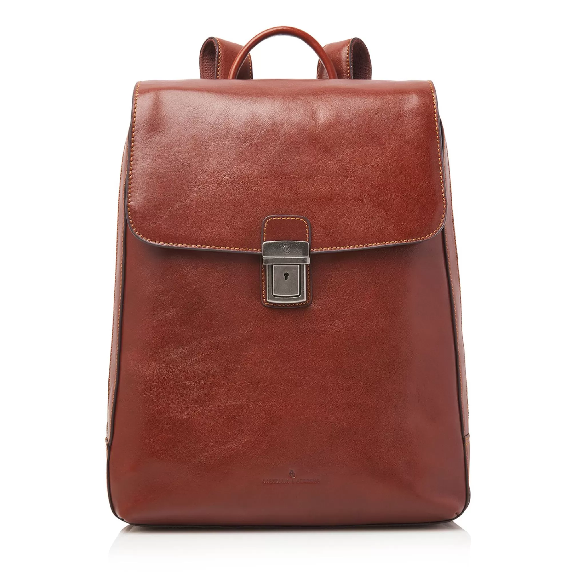 Hot Gaucho Guus Backpack 15.6" Single Zip Cognac Laptoprugzakken