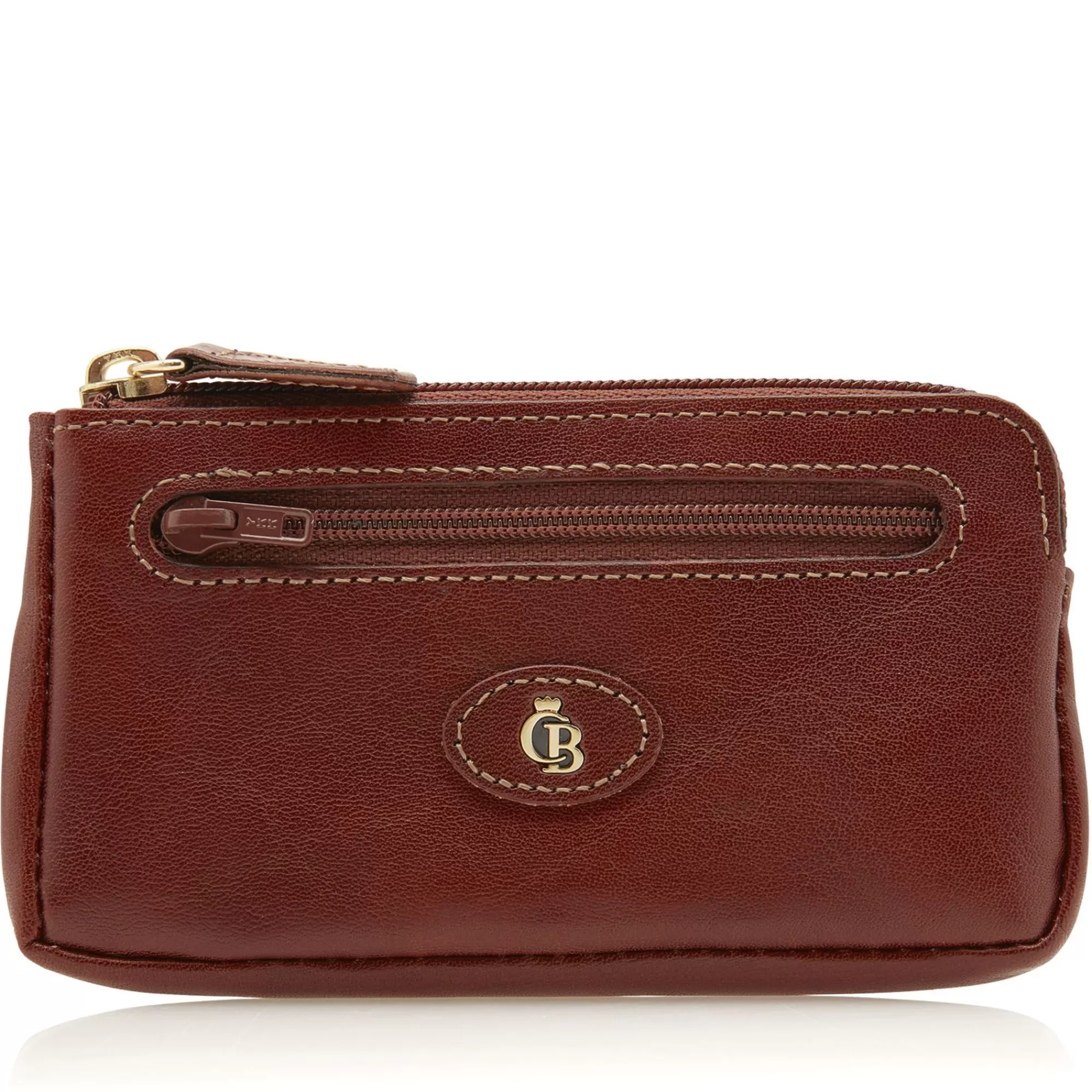 Best Gaucho Key Case Zip Large Cognac Sleuteletuis