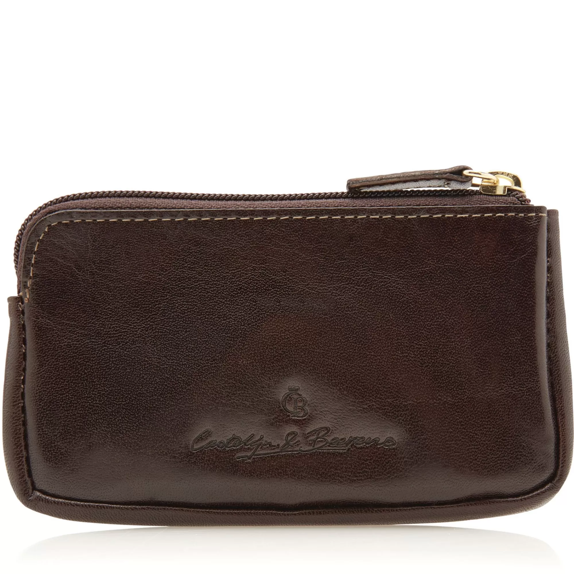 Shop Gaucho Key Case Zip Large Mocca Sleuteletuis