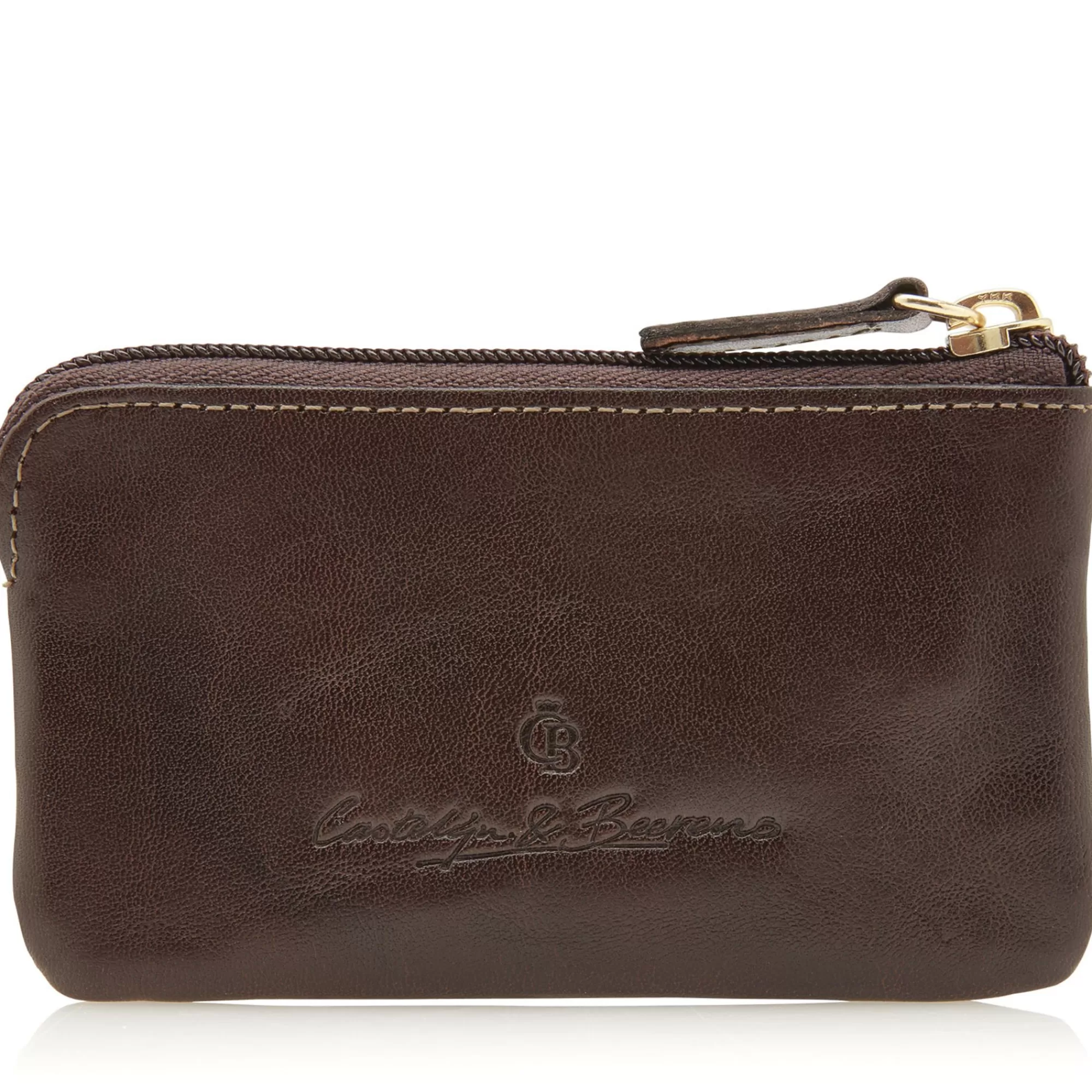 Shop Gaucho Key Case Zip Small Mocca Sleuteletuis