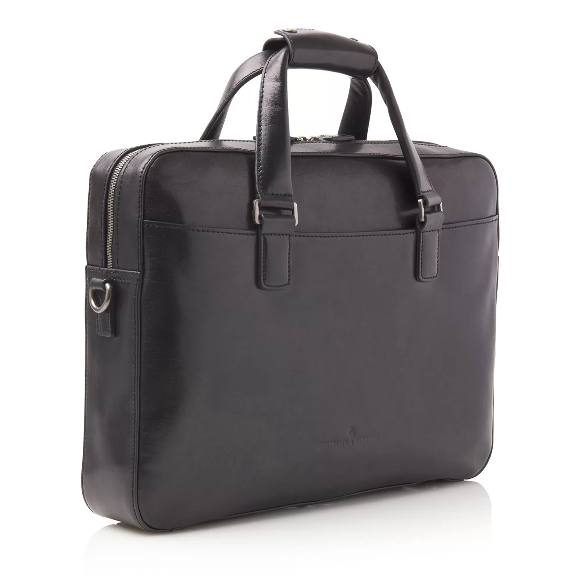 Online Gaucho Ted Laptop Bag 15.6" Single Zip Black Laptoptassen