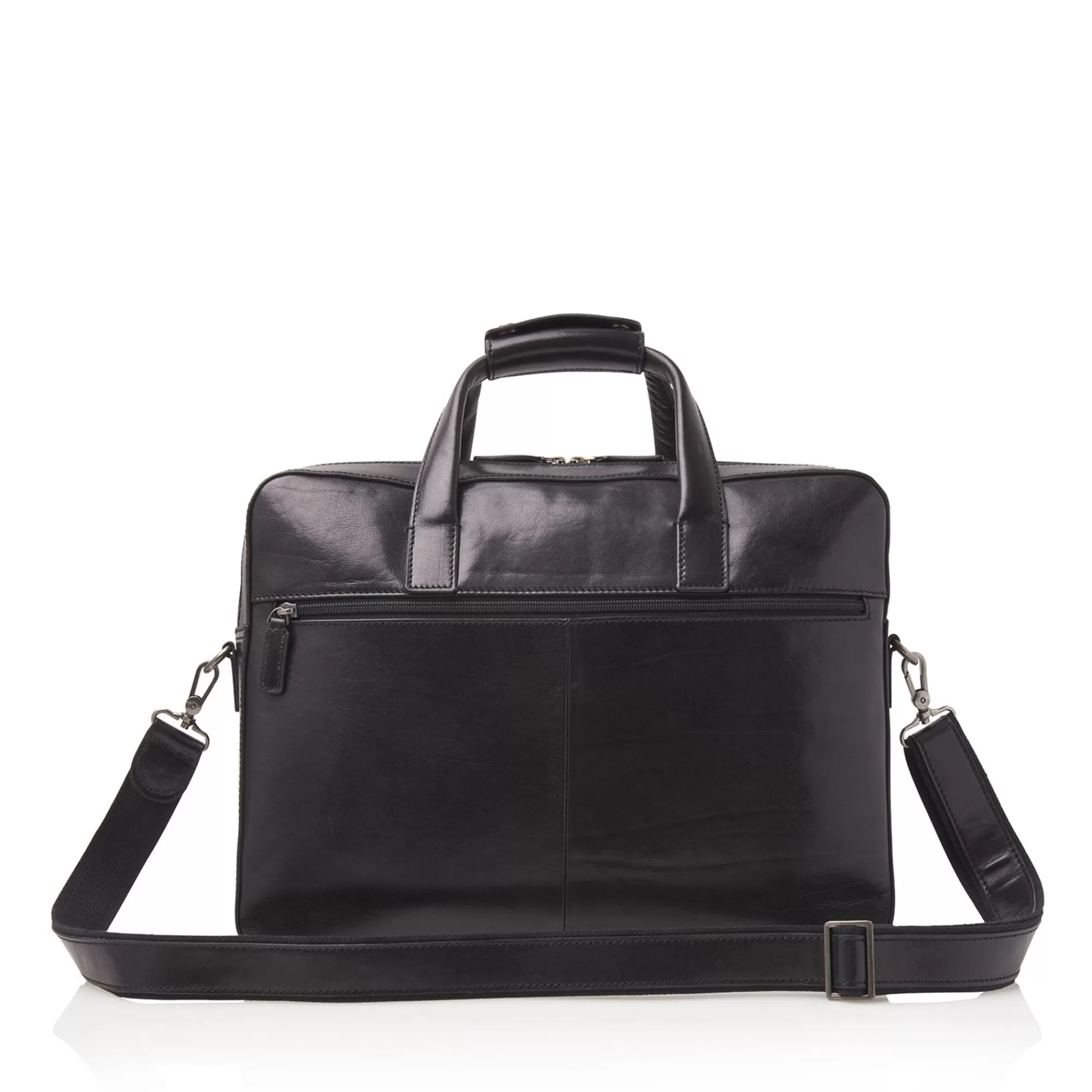 Online Gaucho Ted Laptop Bag 15.6" Single Zip Black Laptoptassen