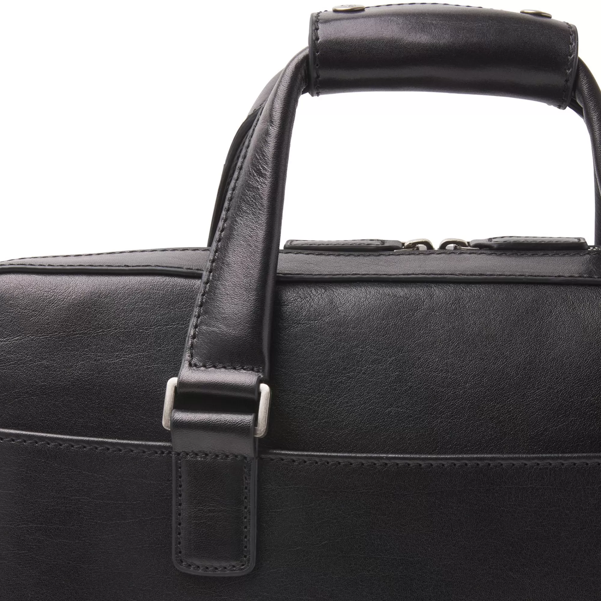 Online Gaucho Ted Laptop Bag 15.6" Single Zip Black Laptoptassen