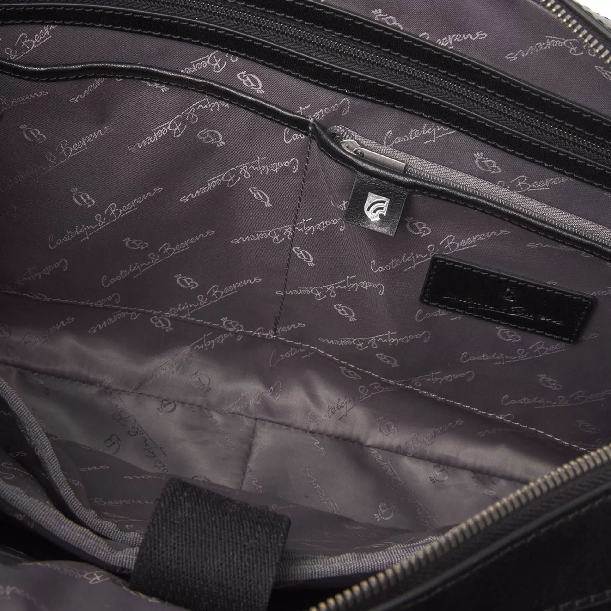 Online Gaucho Ted Laptop Bag 15.6" Single Zip Black Laptoptassen