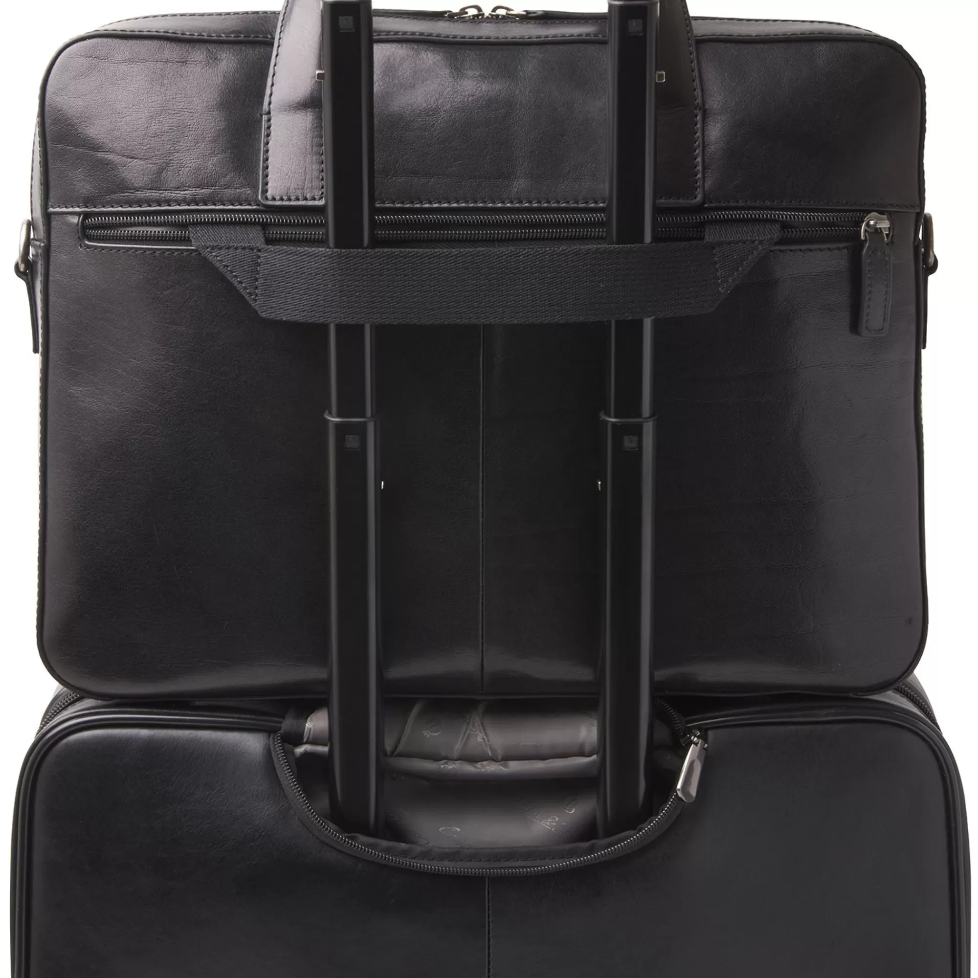 Online Gaucho Ted Laptop Bag 15.6" Single Zip Black Laptoptassen