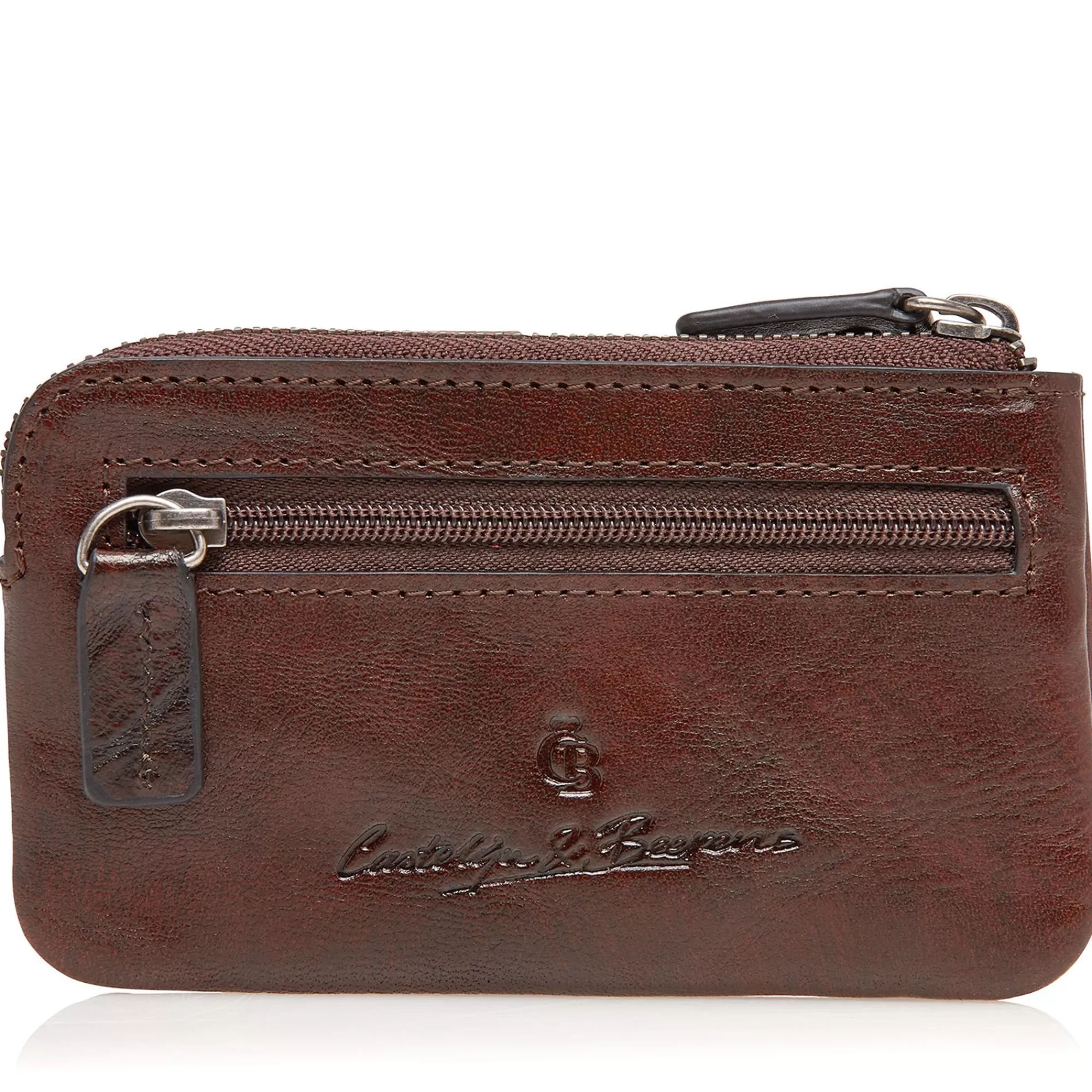 Outlet Rien 5 Card Key Case Cognac Sleuteletuis