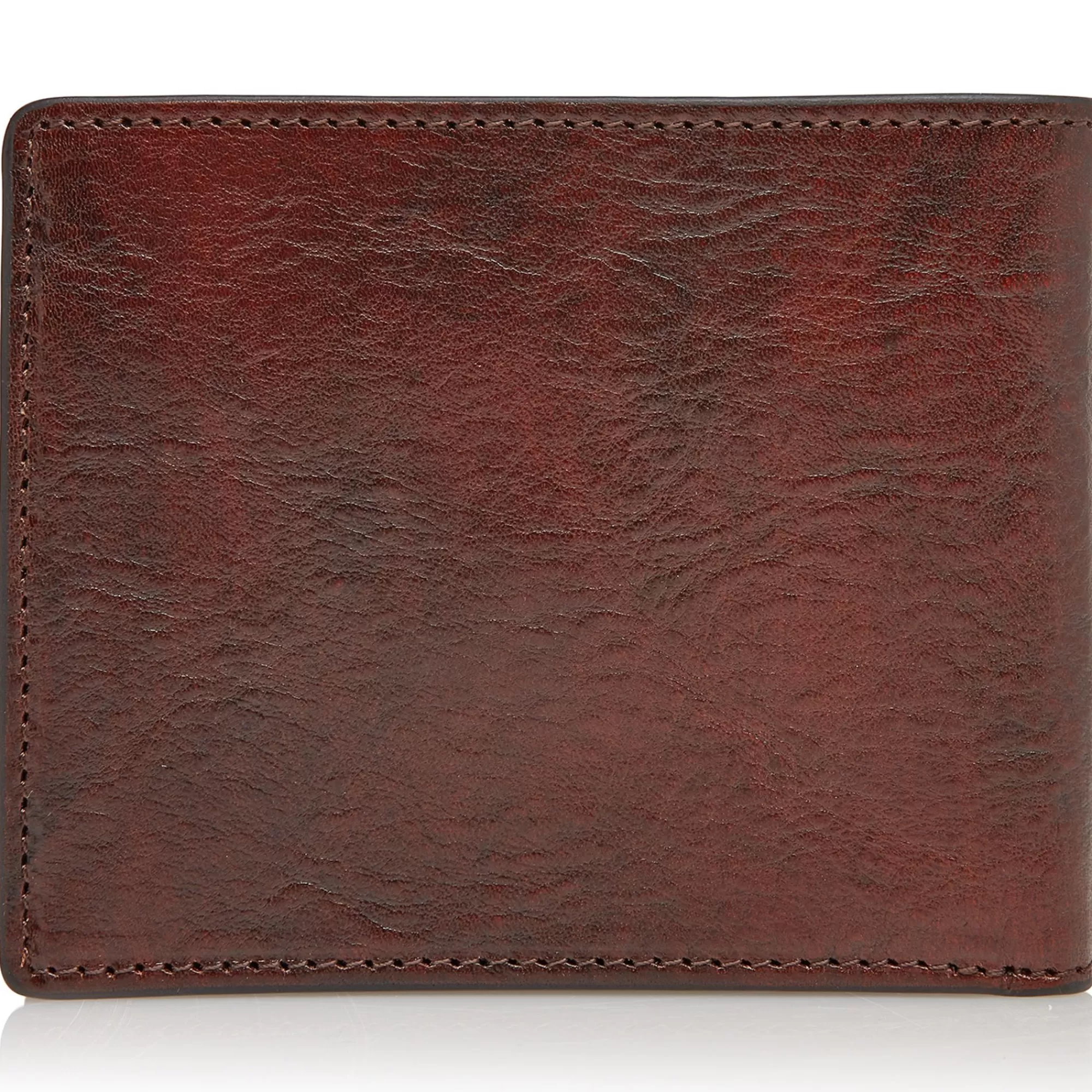 Flash Sale Rien 8 Card Billfold Wallet Cognac Heren Portemonnees