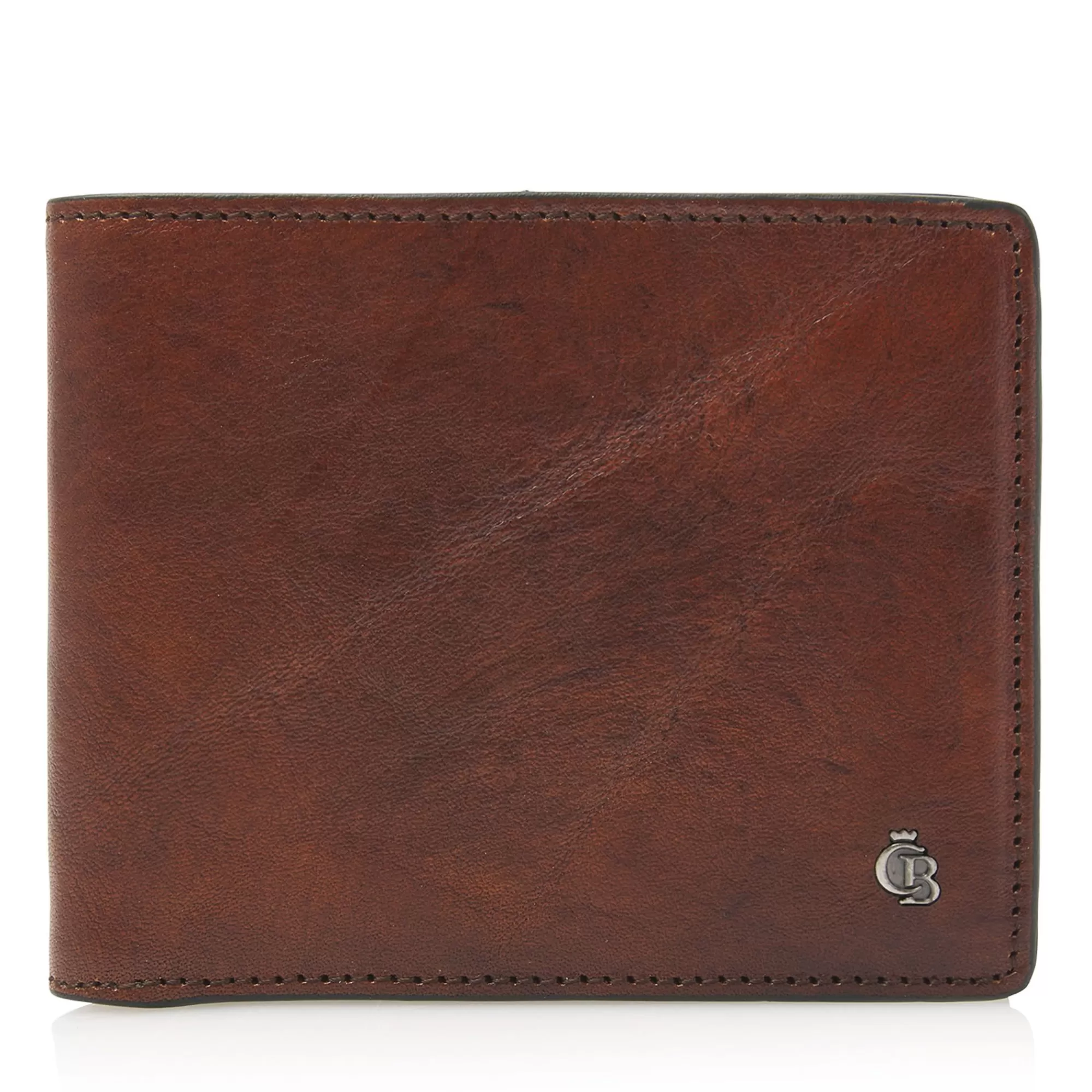 Online Rien 8 Card Wallet Cognac Heren Portemonnees