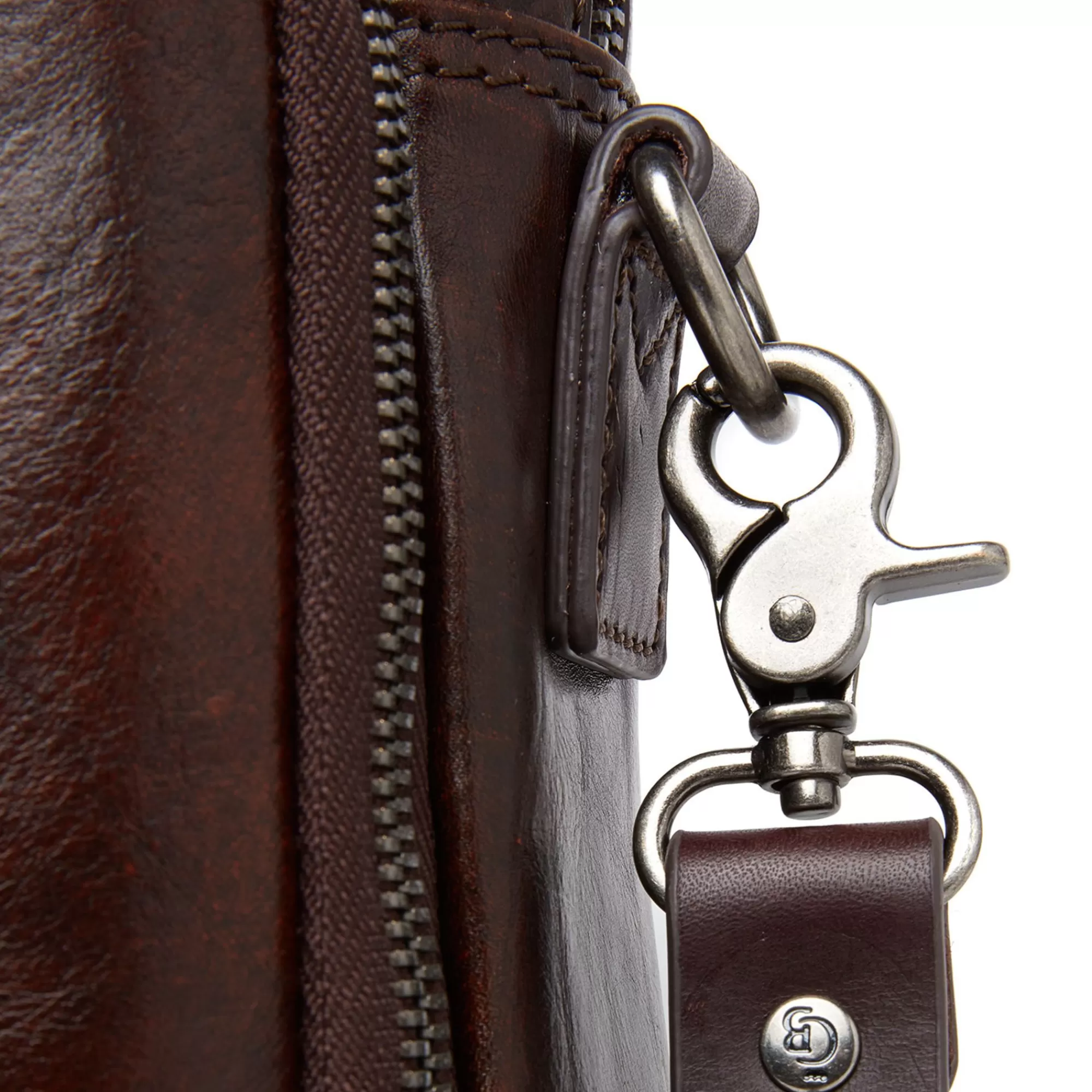 Cheap Rien Laptop Bag 15.6" + Tablet Double Zip Cognac Laptoptassen