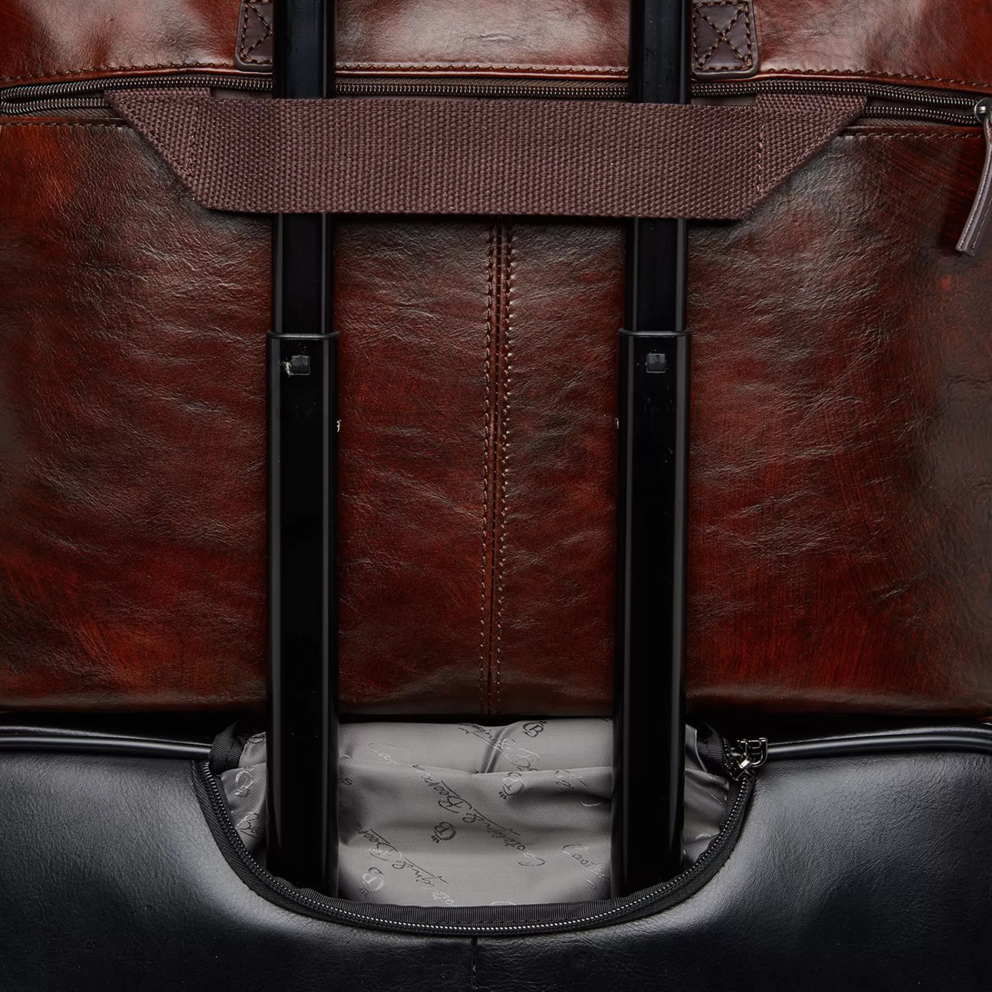 Cheap Rien Laptop Bag 15.6" + Tablet Double Zip Cognac Laptoptassen