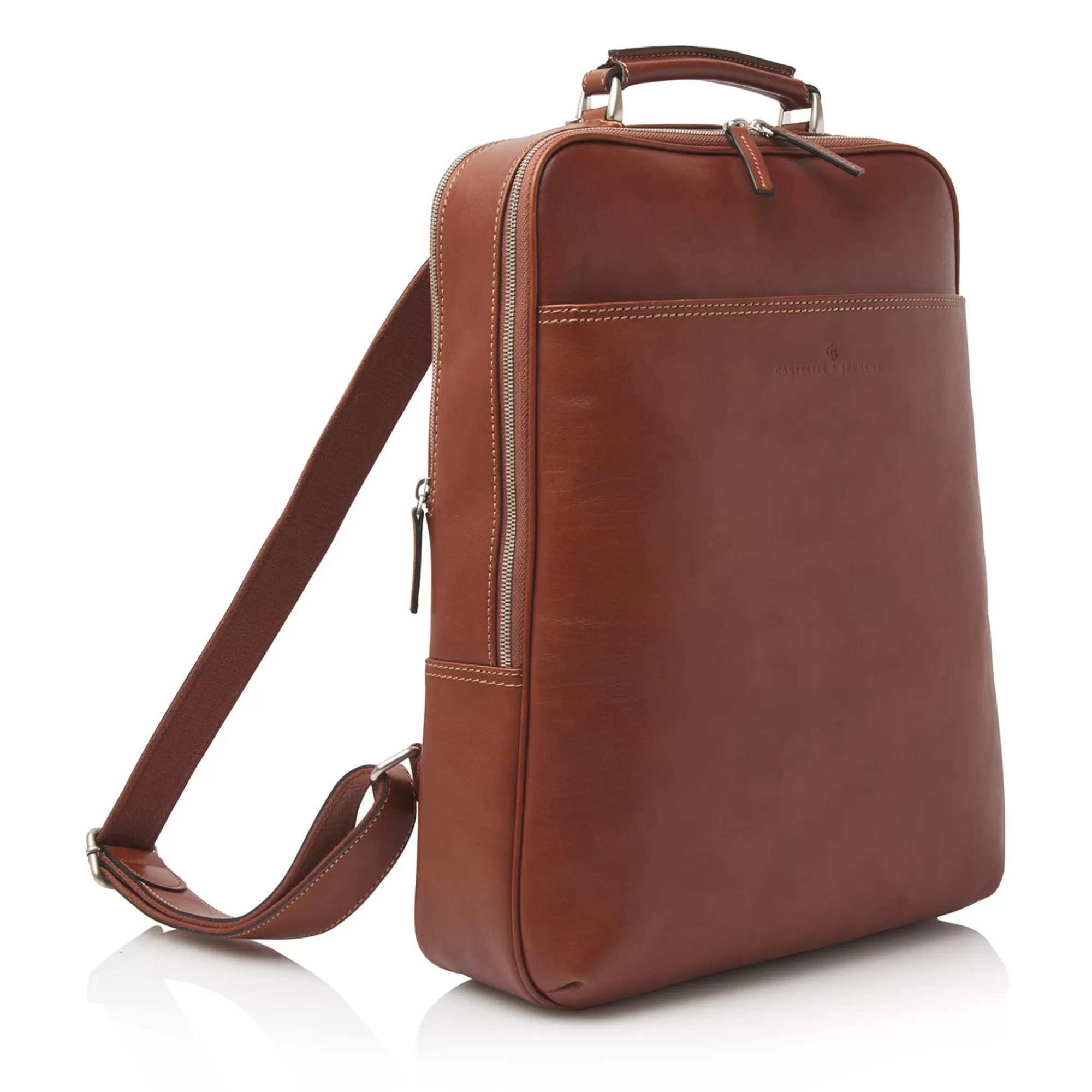 Cheap Verona Laptop Backpack 15.6" + Tablet Light Brown Laptoprugzakken