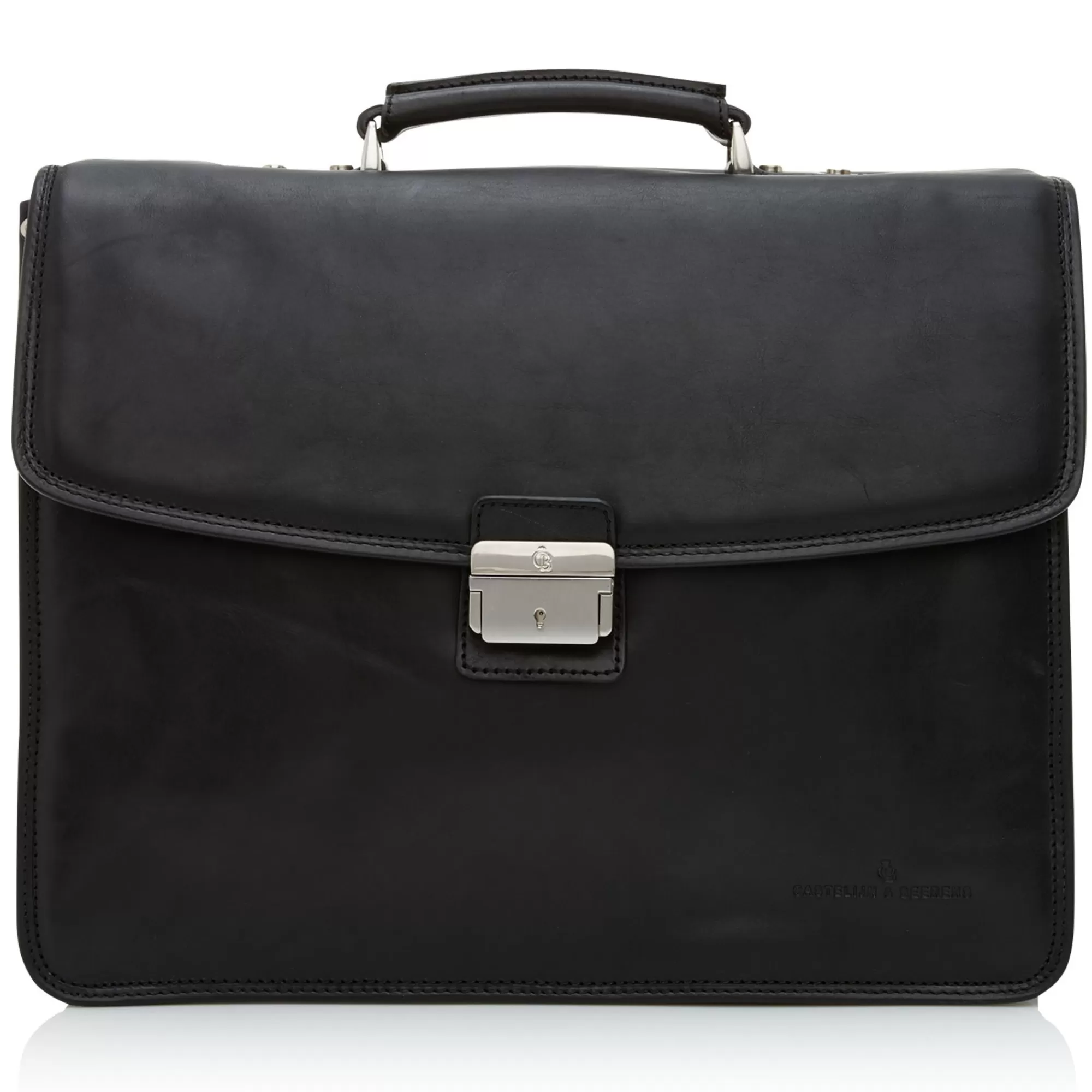 Flash Sale Verona Laptop Bag 15.6" + Tablet Triple Pocket Black Aktetassen