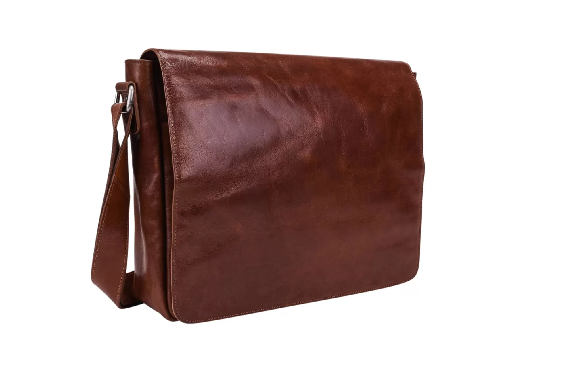 Hot Cambridge Messenger Bag L Cognac Laptoptassen