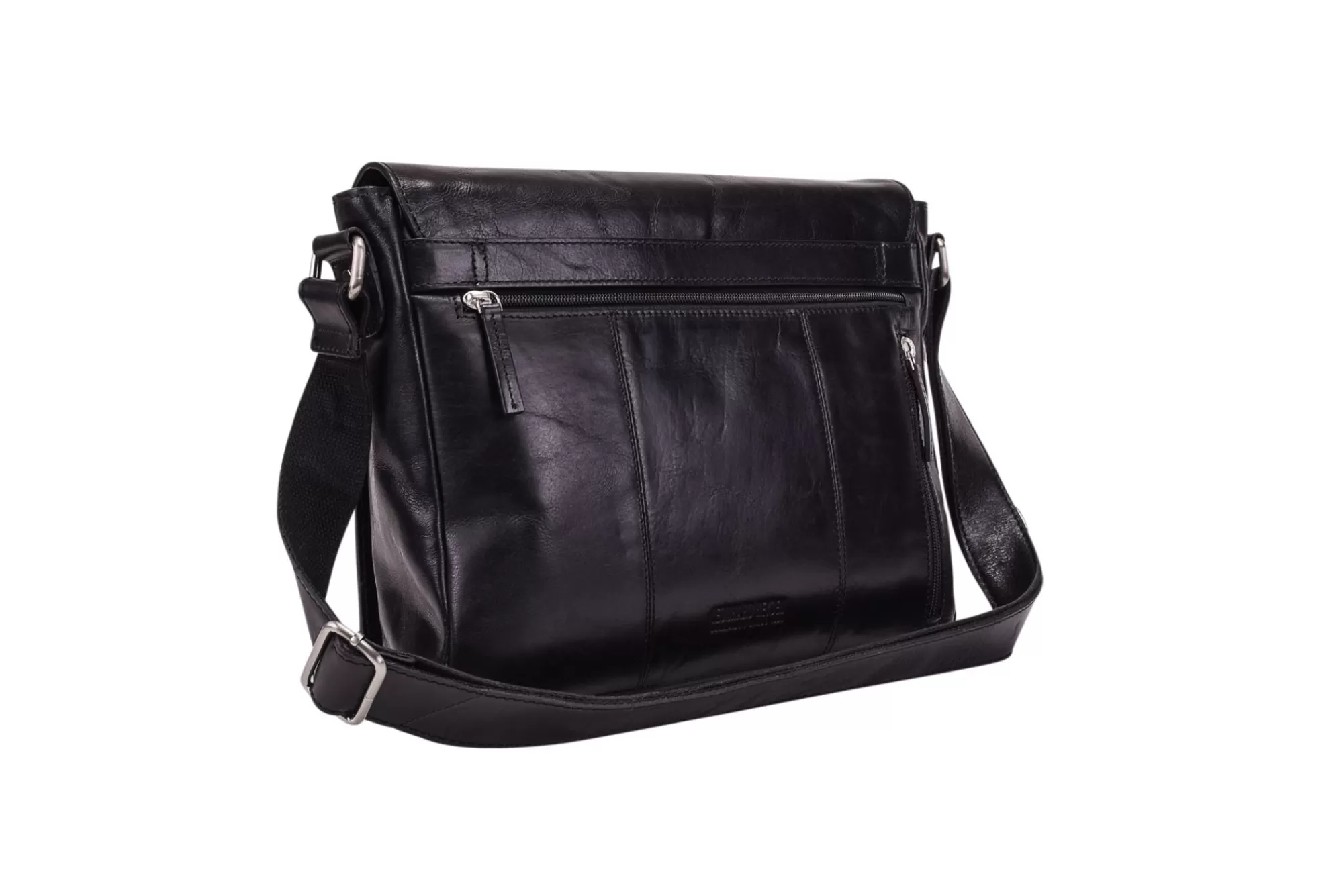 Discount Cambridge Messenger Bag M Black Laptoptassen