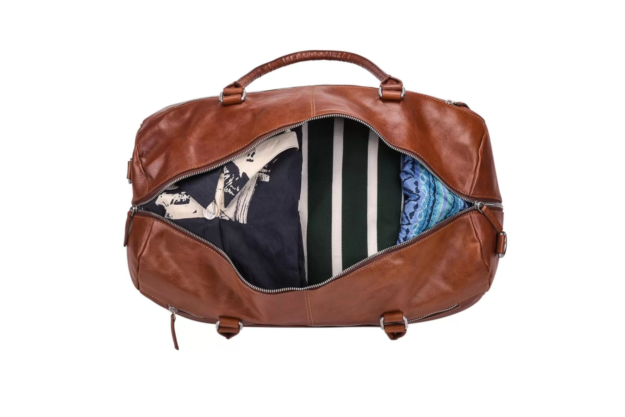 Fashion Cambridge Travel Bag Cognac Reistassen