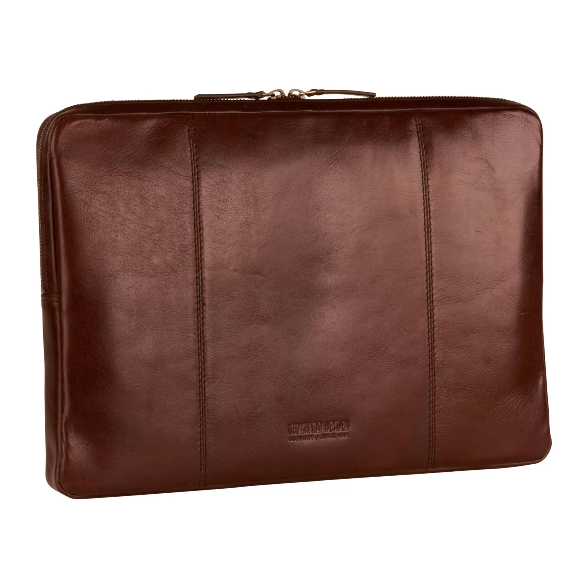 Cheap Cambridge Zipped Laptop Sleeve M Red Brown Laptophoezen