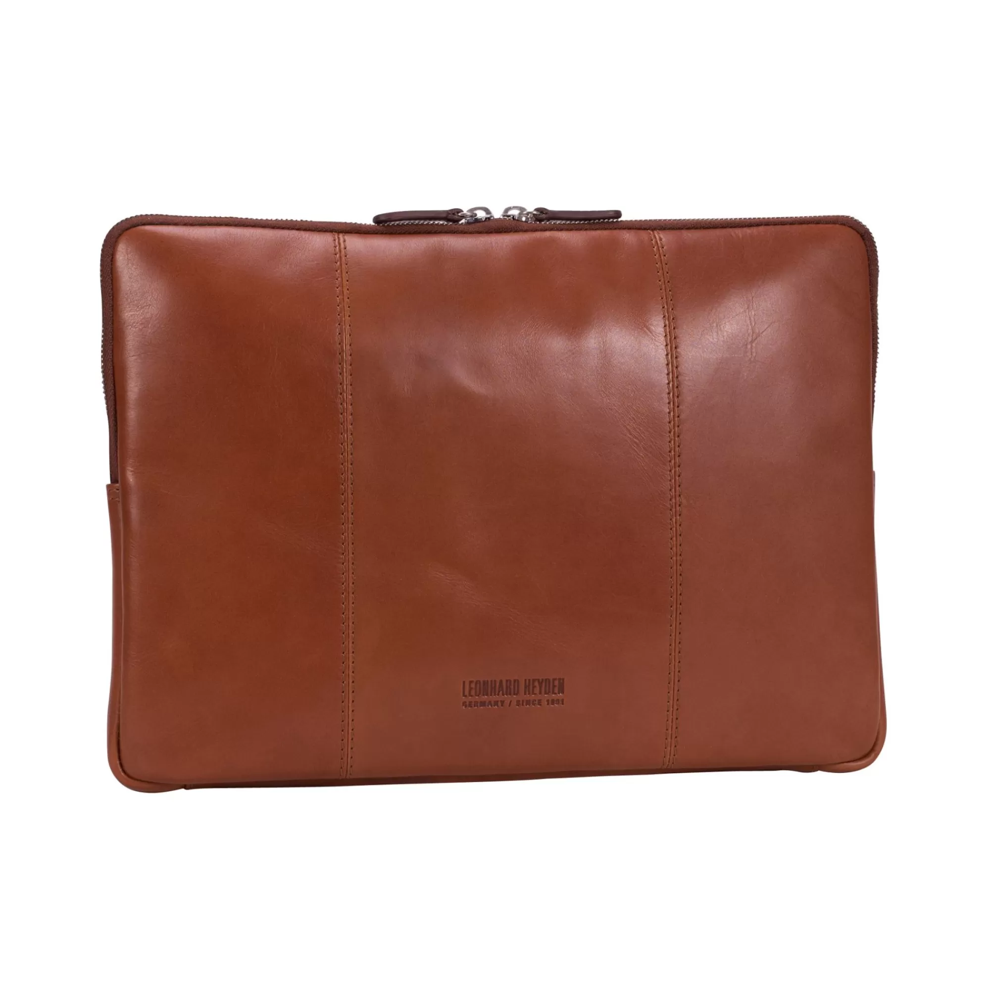 Store Cambridge Zipped Laptop Sleeve S Cognac Laptophoezen