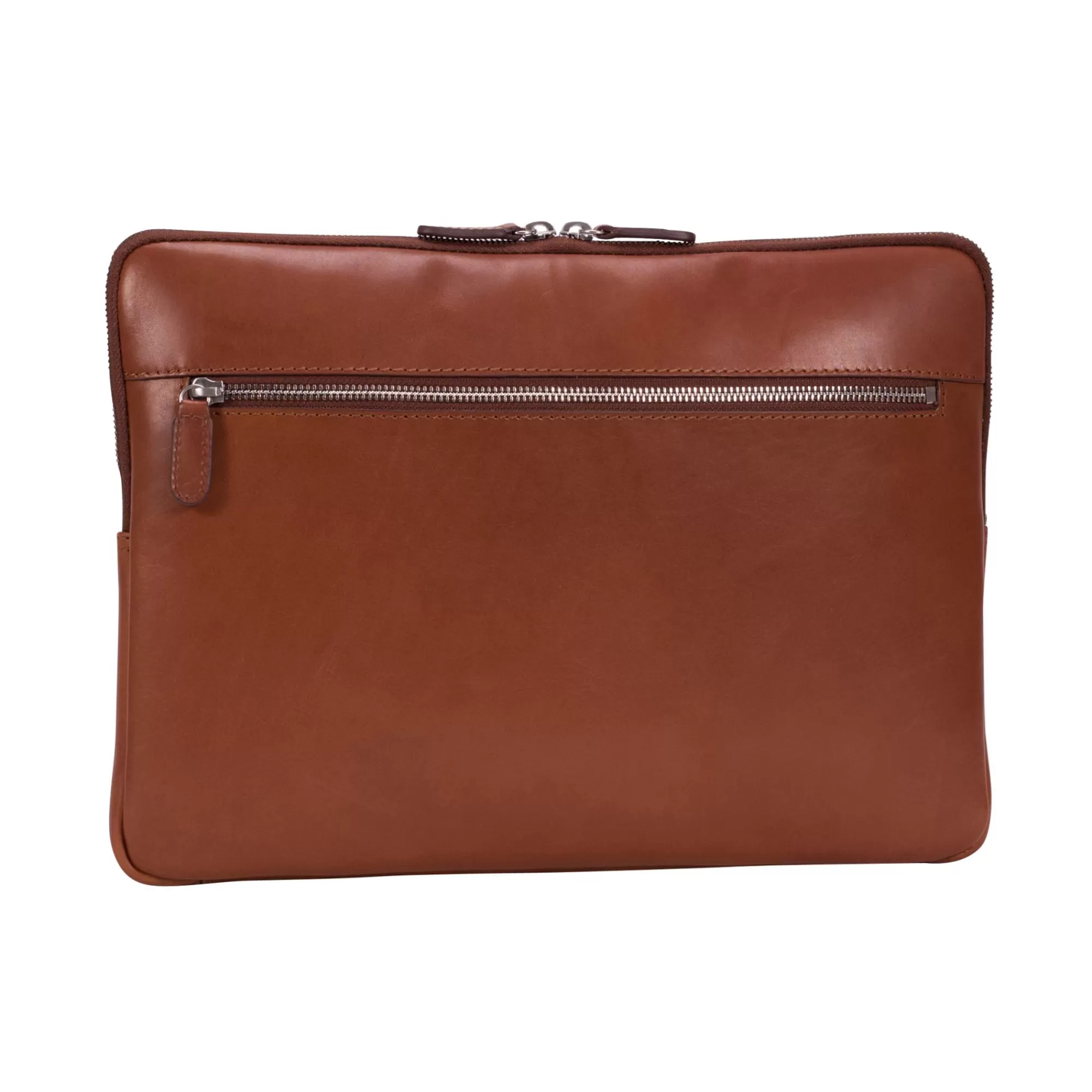 Store Cambridge Zipped Laptop Sleeve S Cognac Laptophoezen