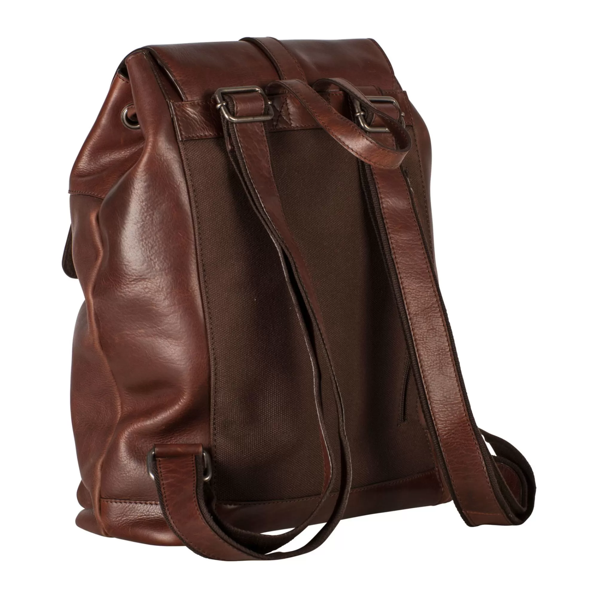 Fashion Roma Backpack Brown Laptoprugzakken