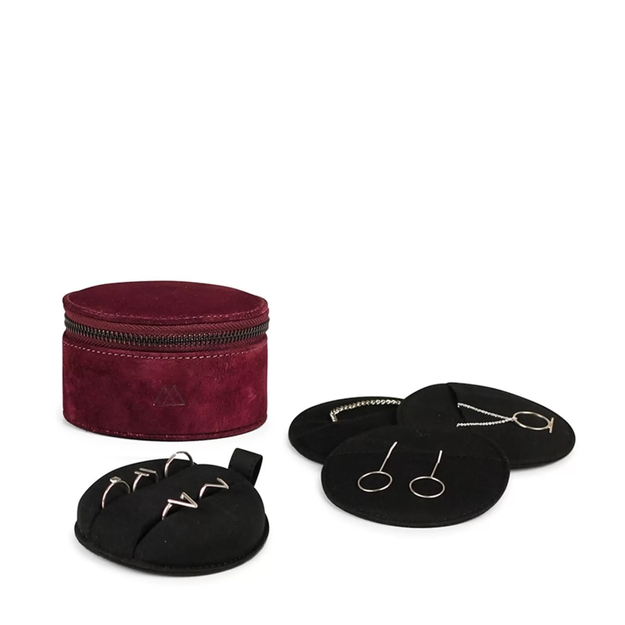 Outlet Lova Jewelry Box L Suede Burgundy Reisaccessoires