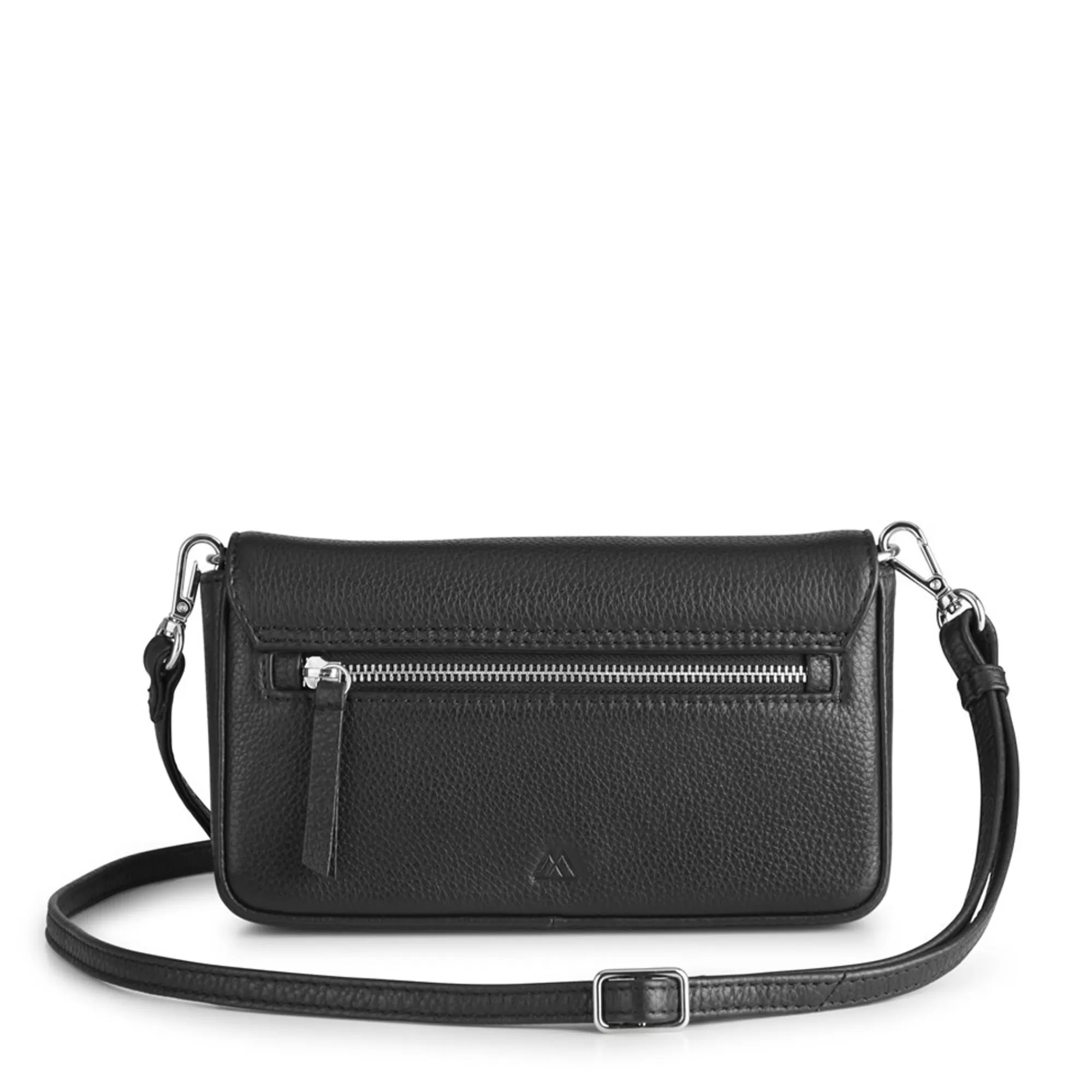 New Emily Crossbody Bag Grain Black Handtassen