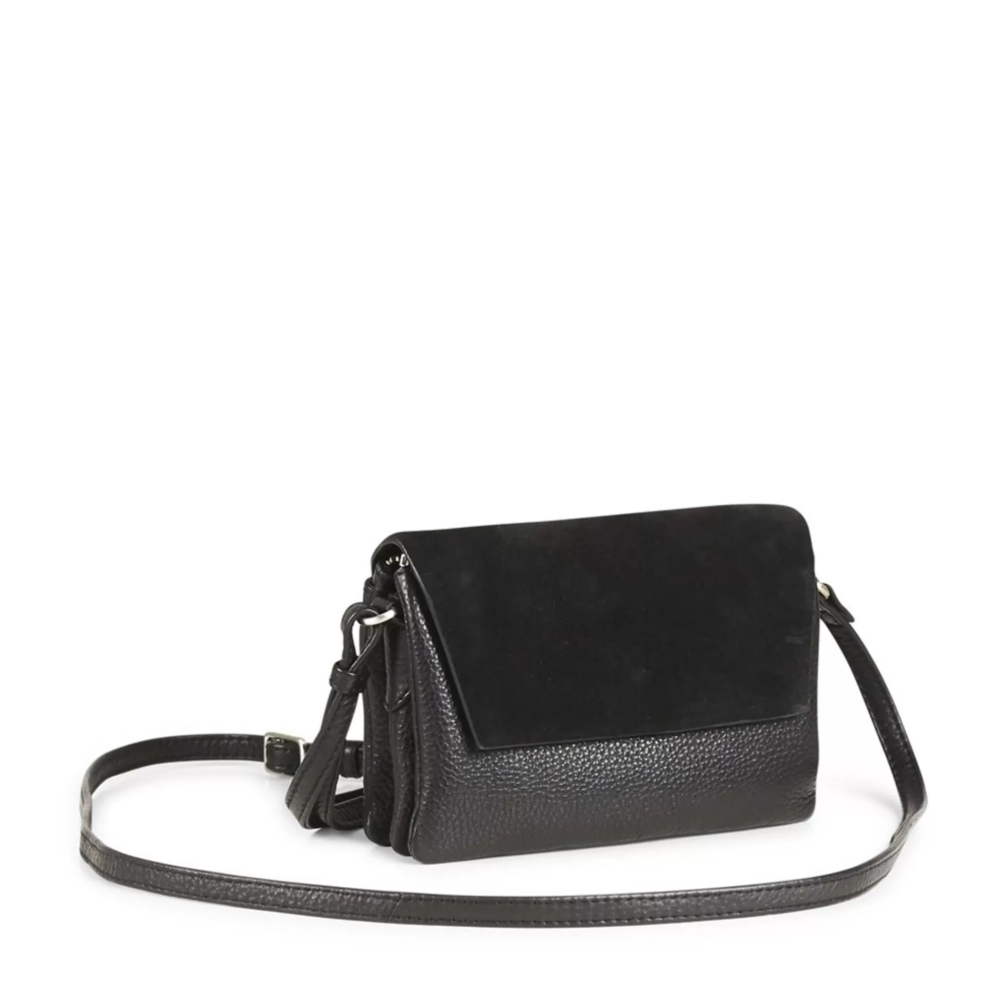 Flash Sale Rayna Bag Black Suede Crossbodytassen