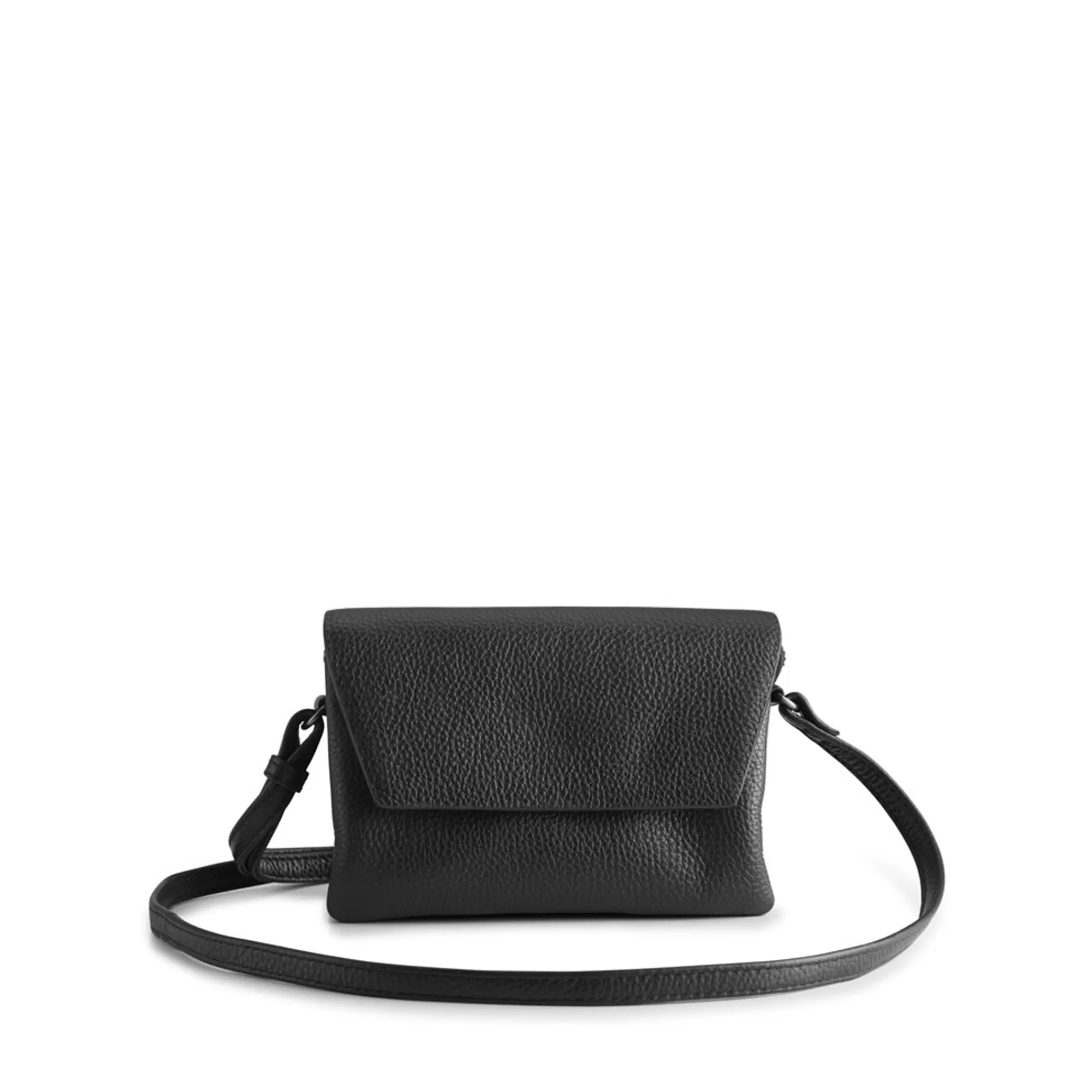 Outlet Rayna Bag Grain Black Crossbodytassen