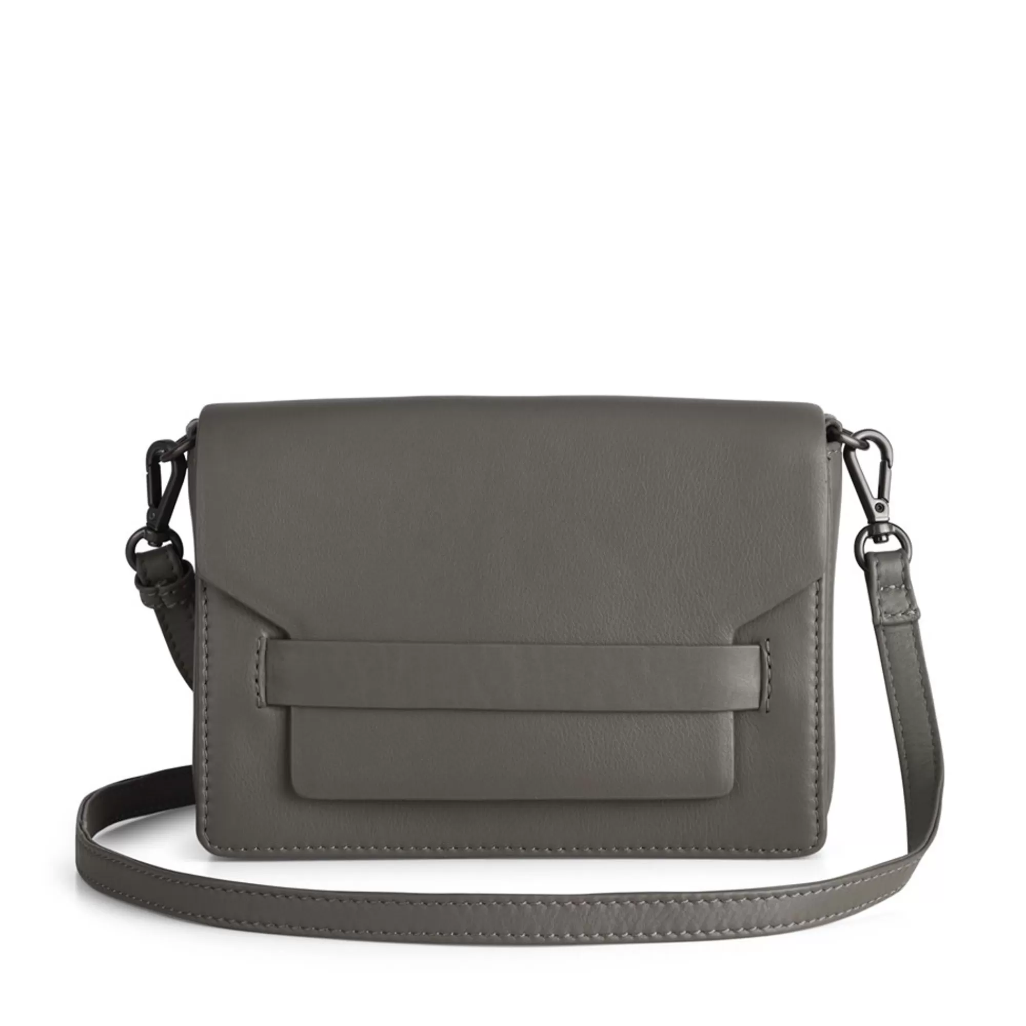 Best Vanya Cow Grey Taupe Crossbodytassen