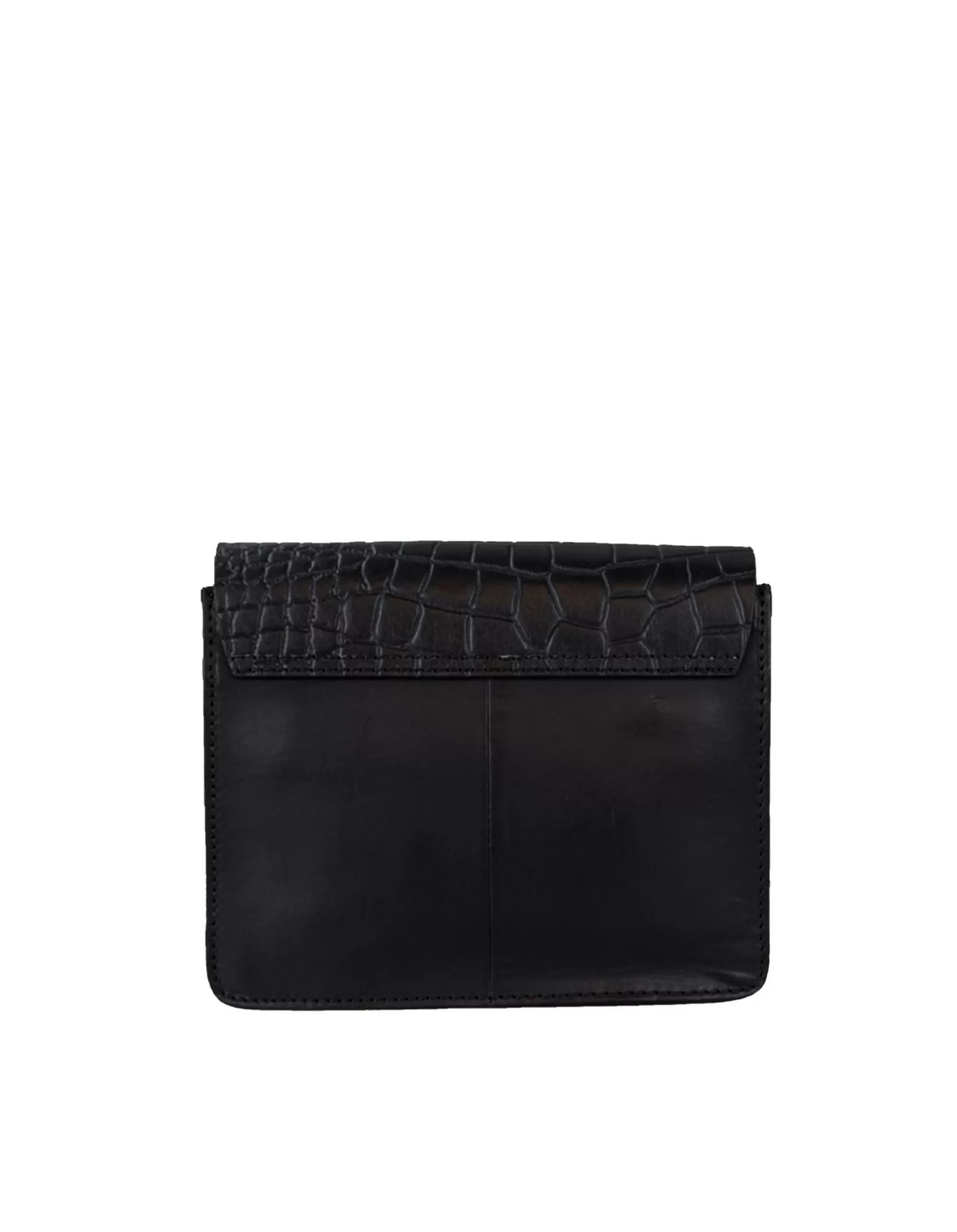 Cheap Audrey Mini Classic Black Croco Crossbodytassen