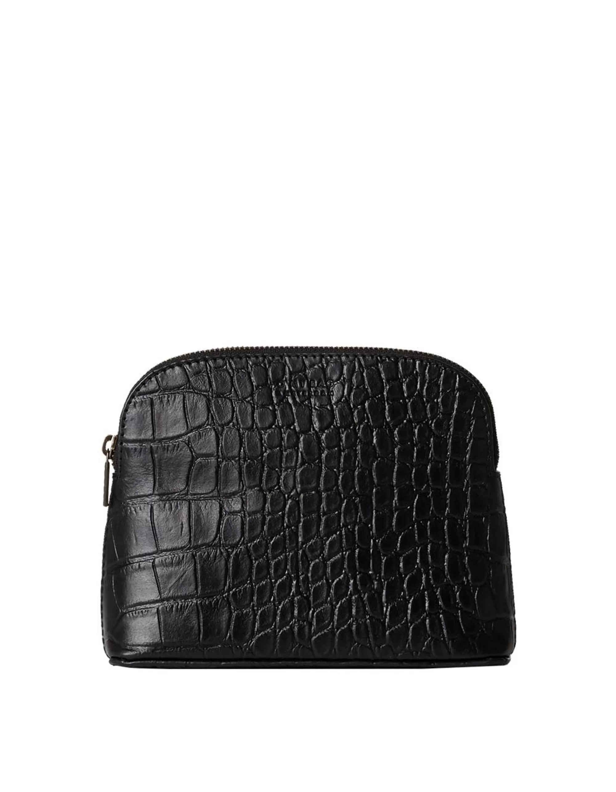 Cheap Cosmetic Pouch Classic Black Croco Reisaccessoires