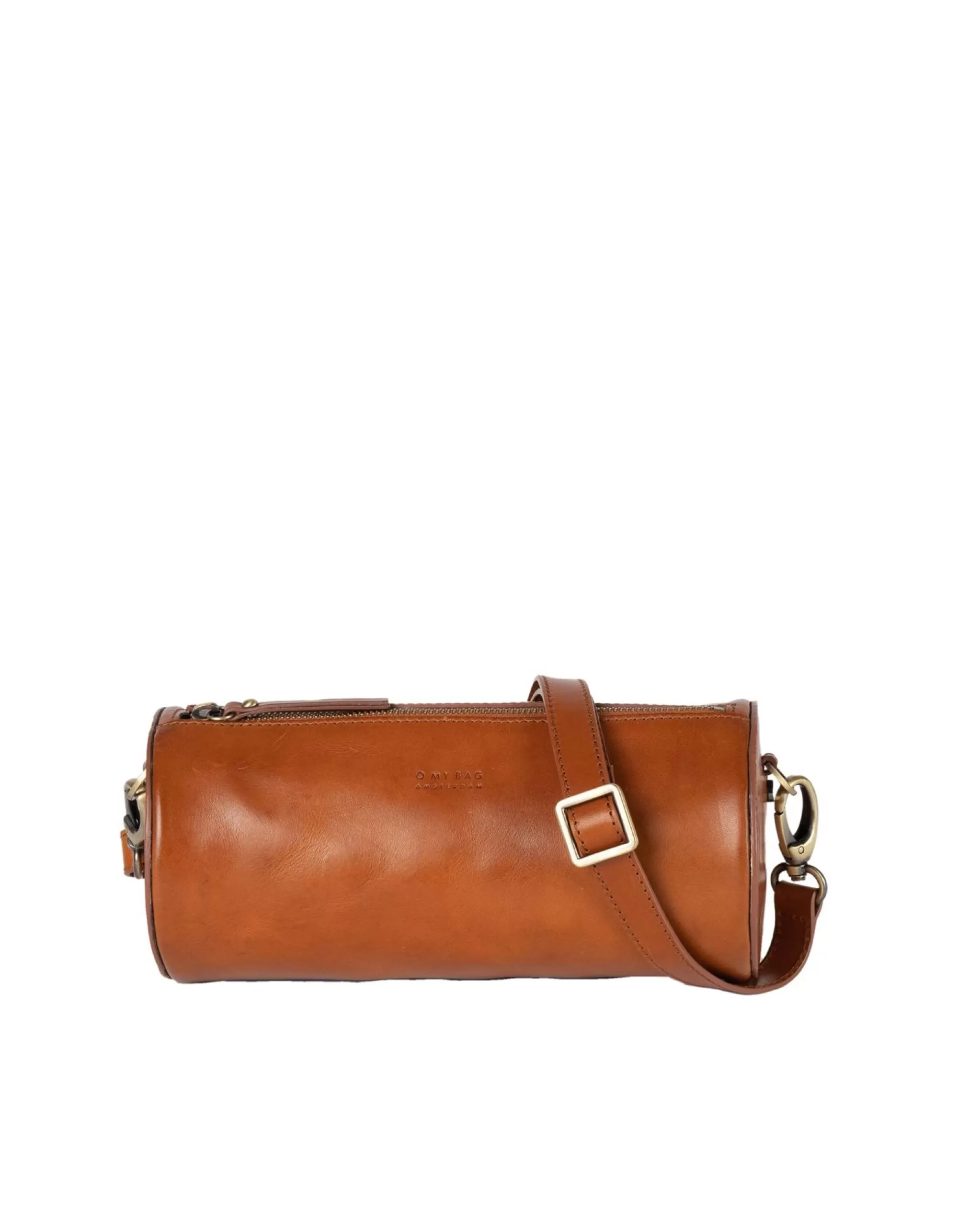 New Izzy Cognac Classic Leather Crossbodytassen