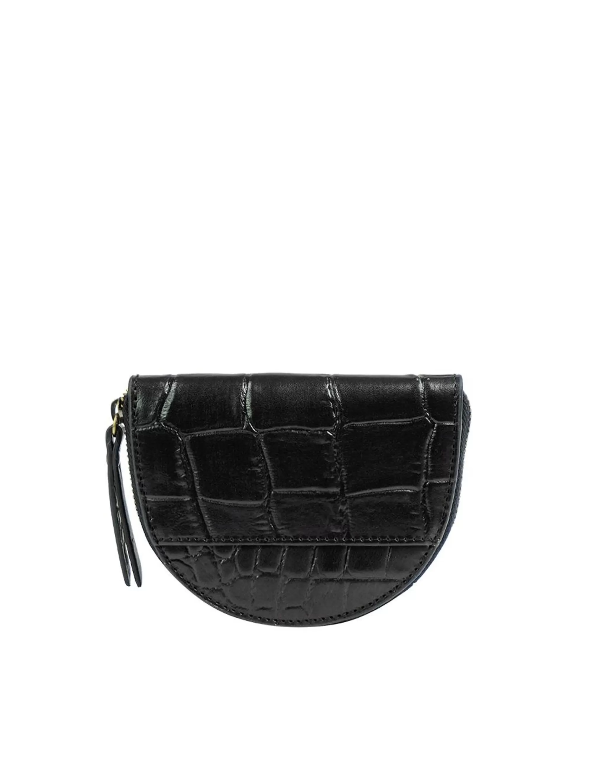 Store Laura's Purse Classic Black Croco Dames Portemonnees