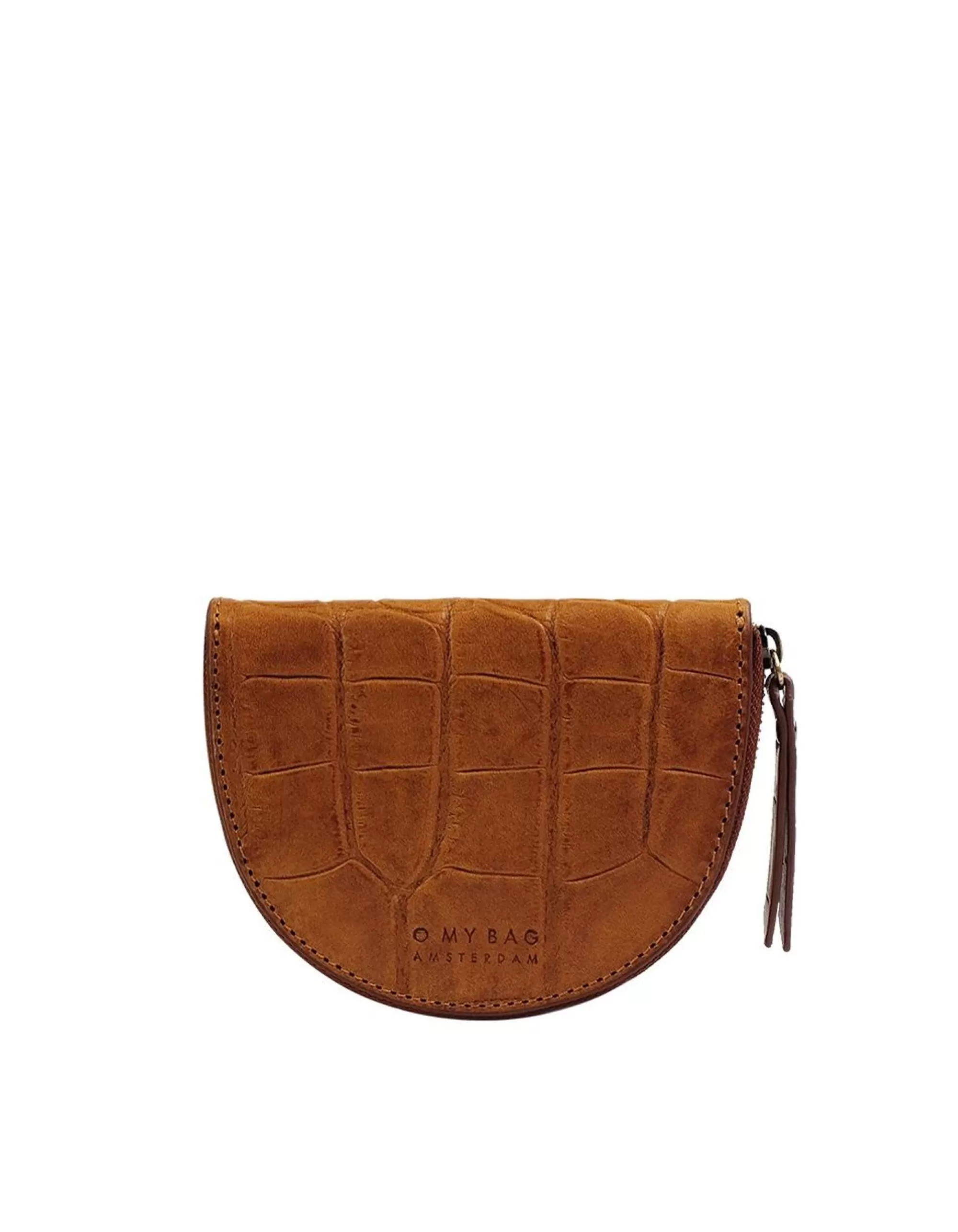 New Laura's Purse Classic Cognac Croco Dames Portemonnees