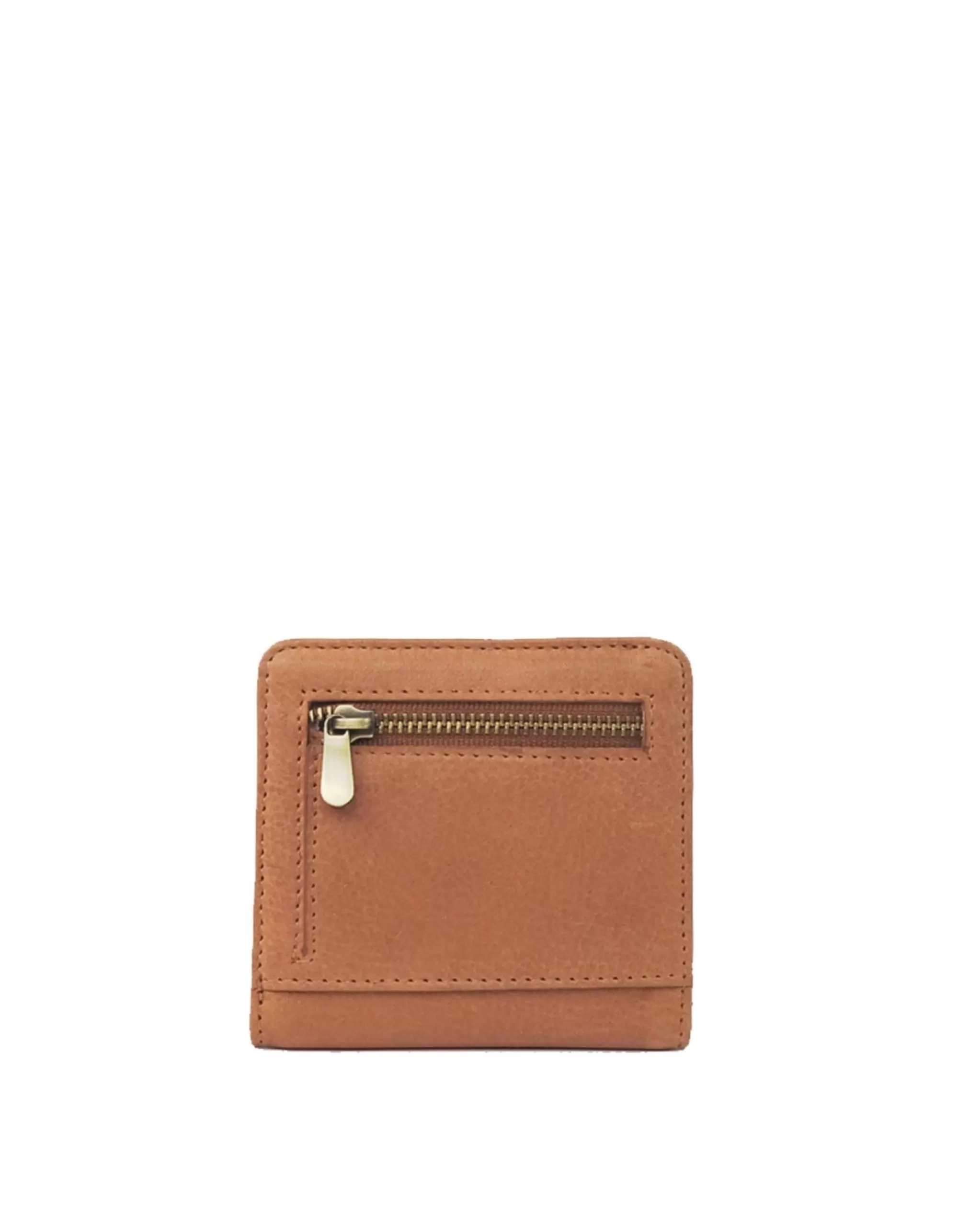 Clearance Alex Fold Over Soft Grain Wild Oak Dames Portemonnees