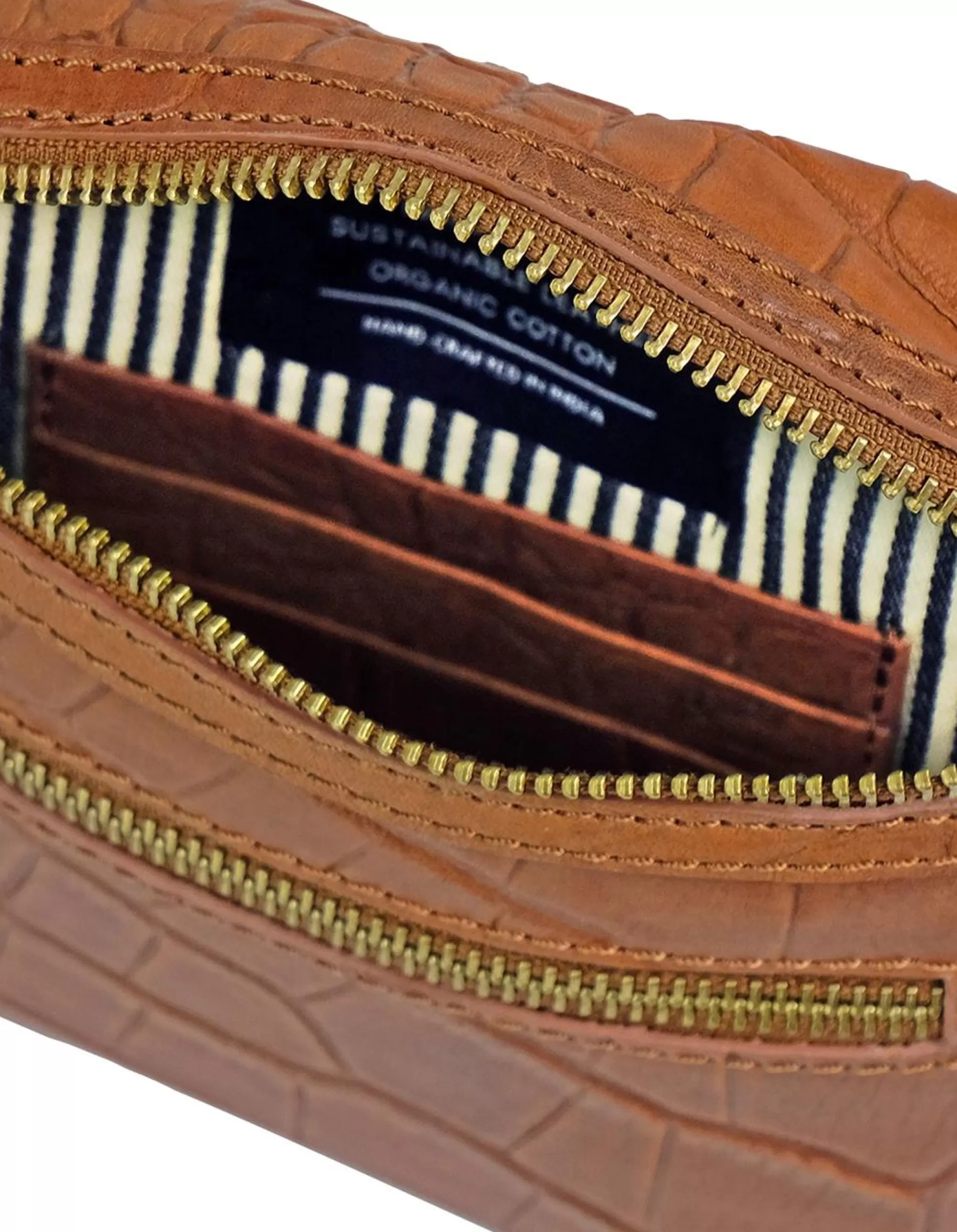 Outlet Beck's Bum Bag Wild Oak Croco Heuptassen