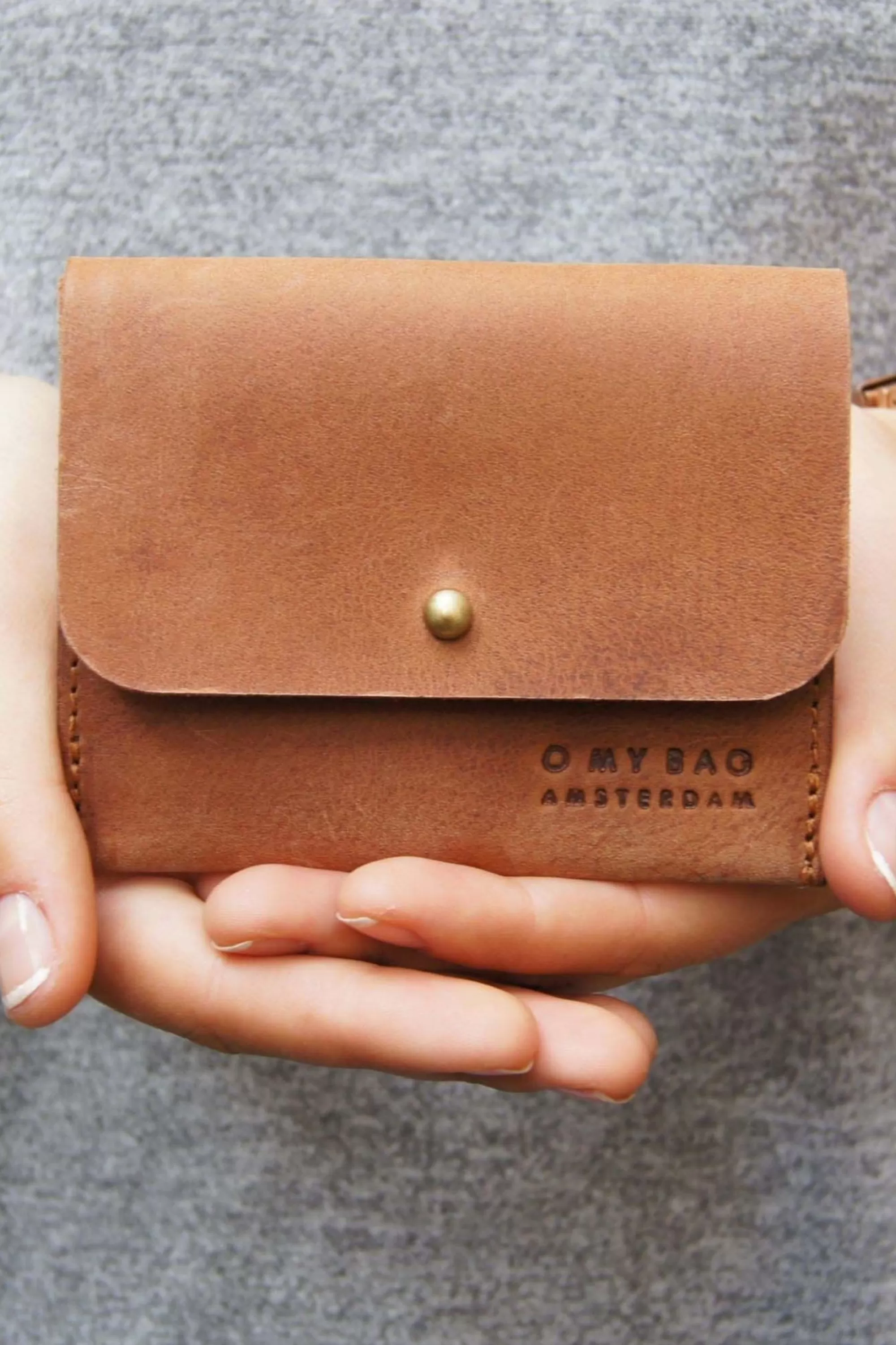 Outlet Cardholder Hunter Camel Pasjeshouders