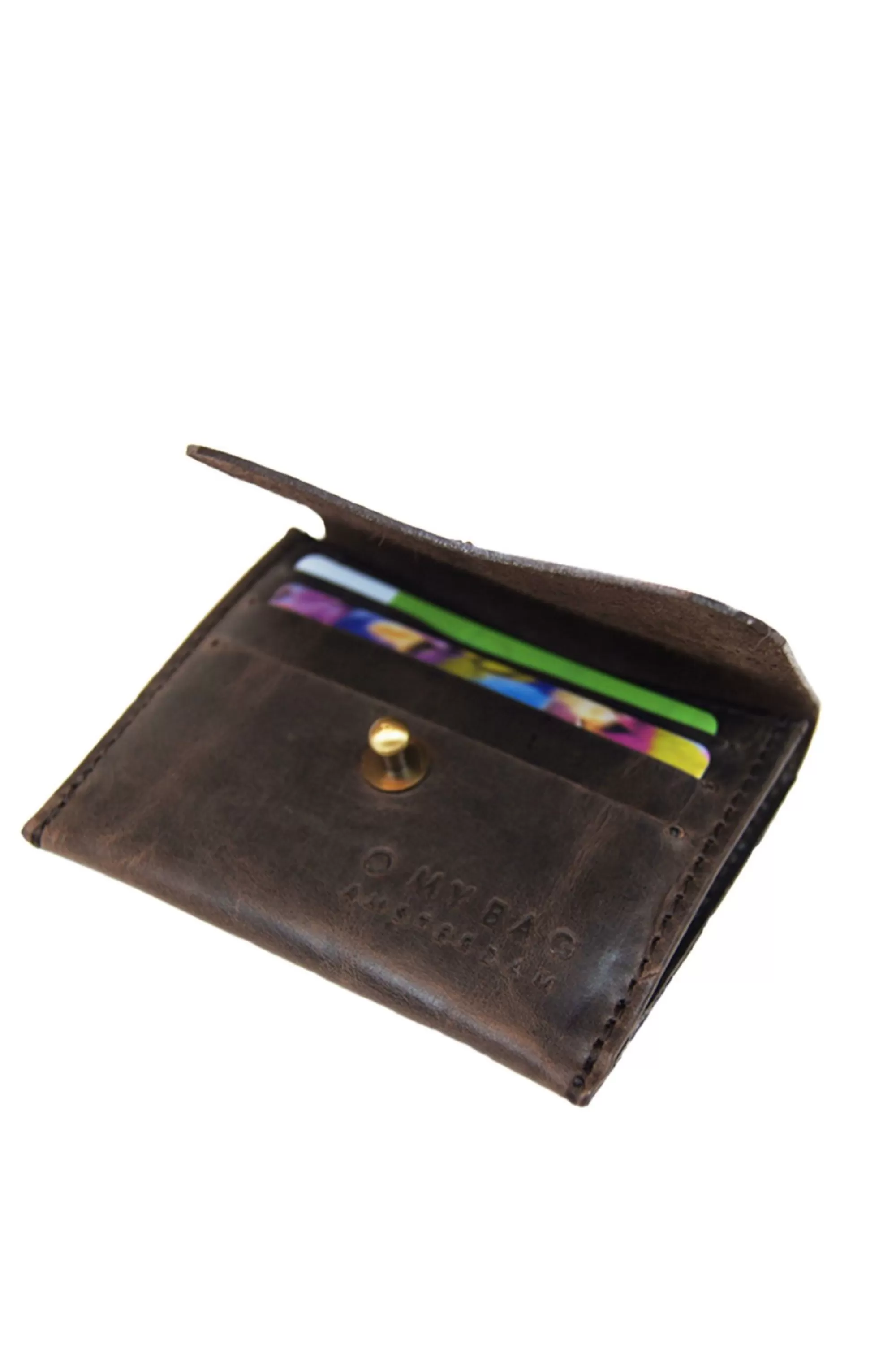 Clearance Cardholder Hunter Dark Brown Pasjeshouders