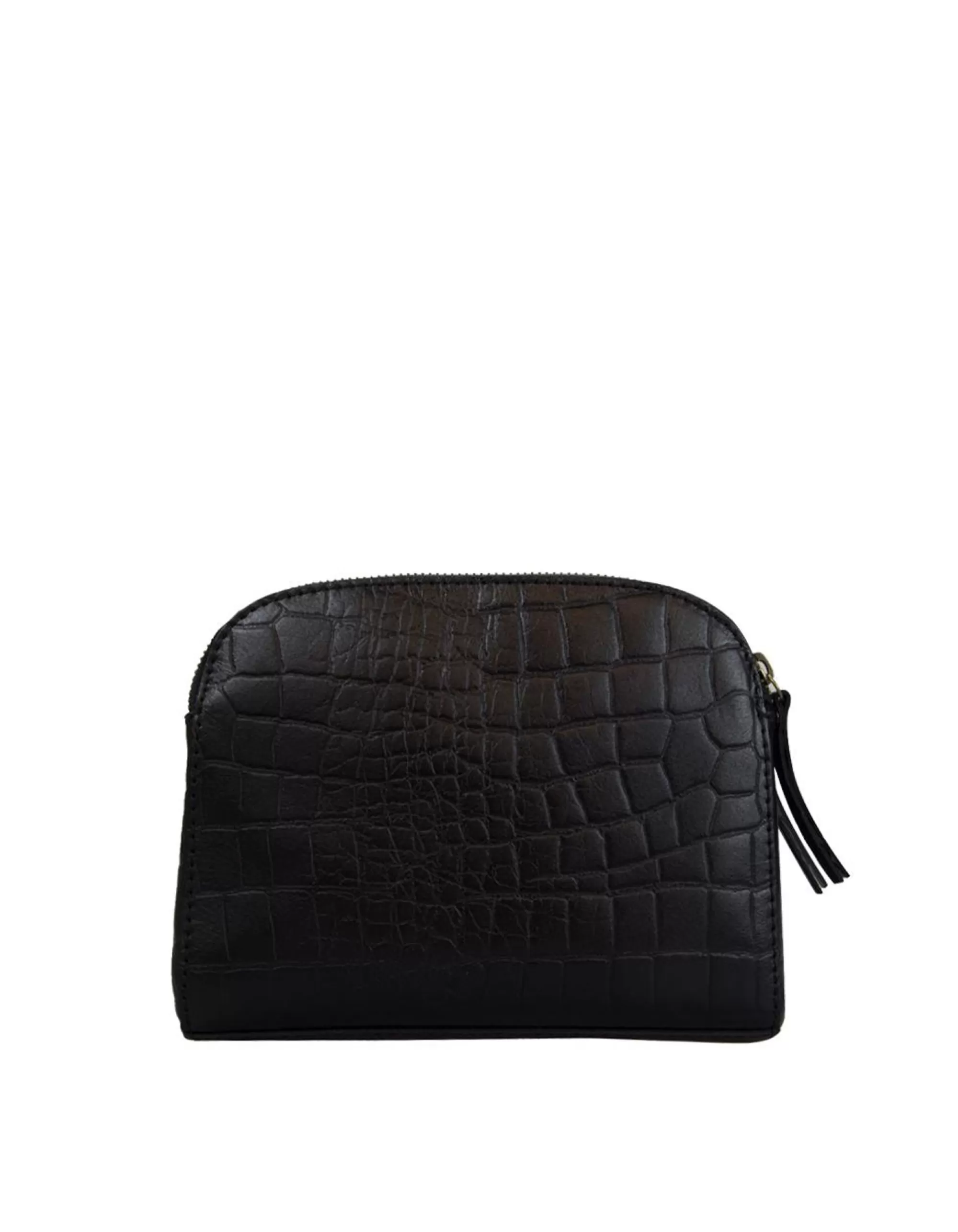 Sale Emily Classic Black Croco Crossbodytassen