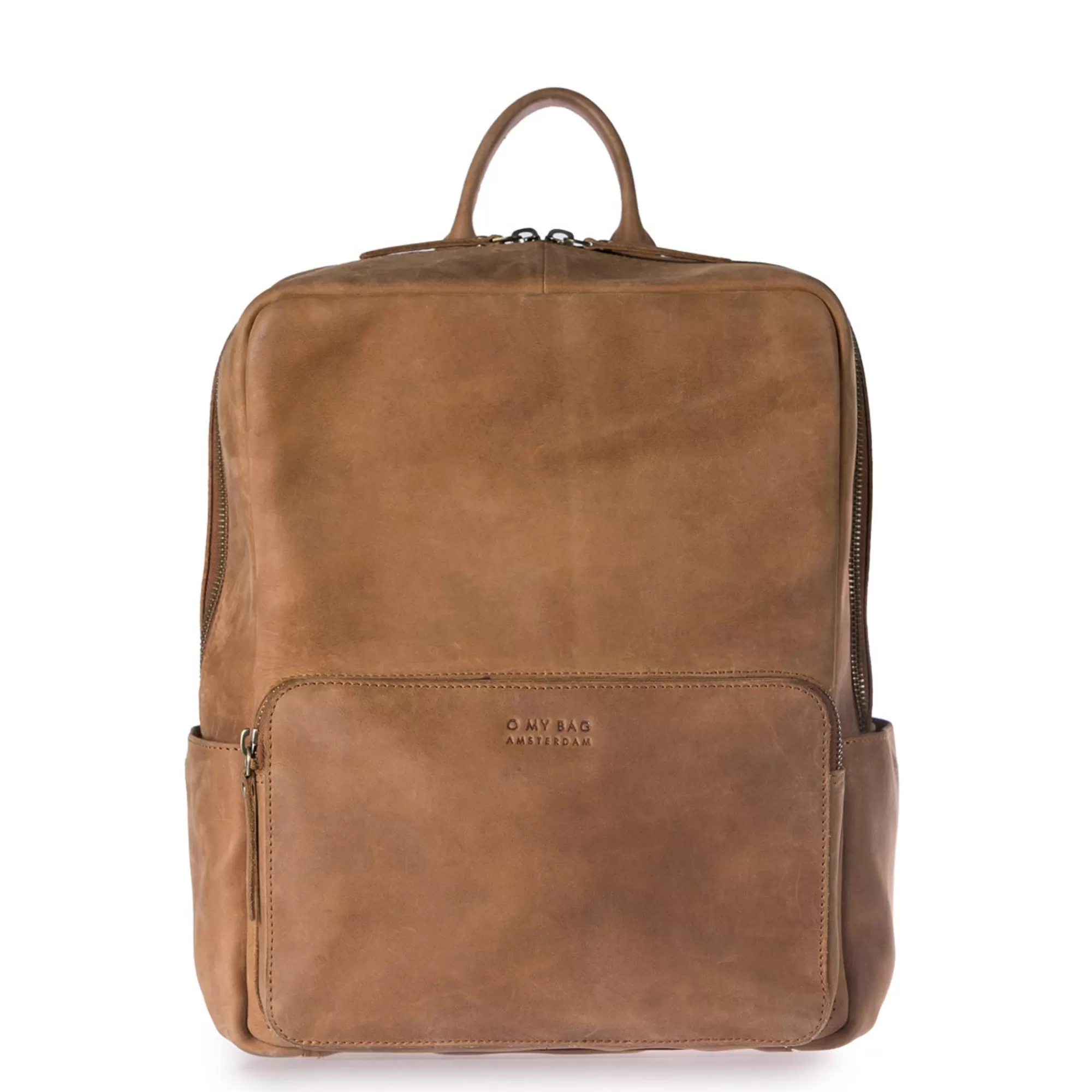 Discount John Backpack Midi Hunter Camel Laptoprugzakken