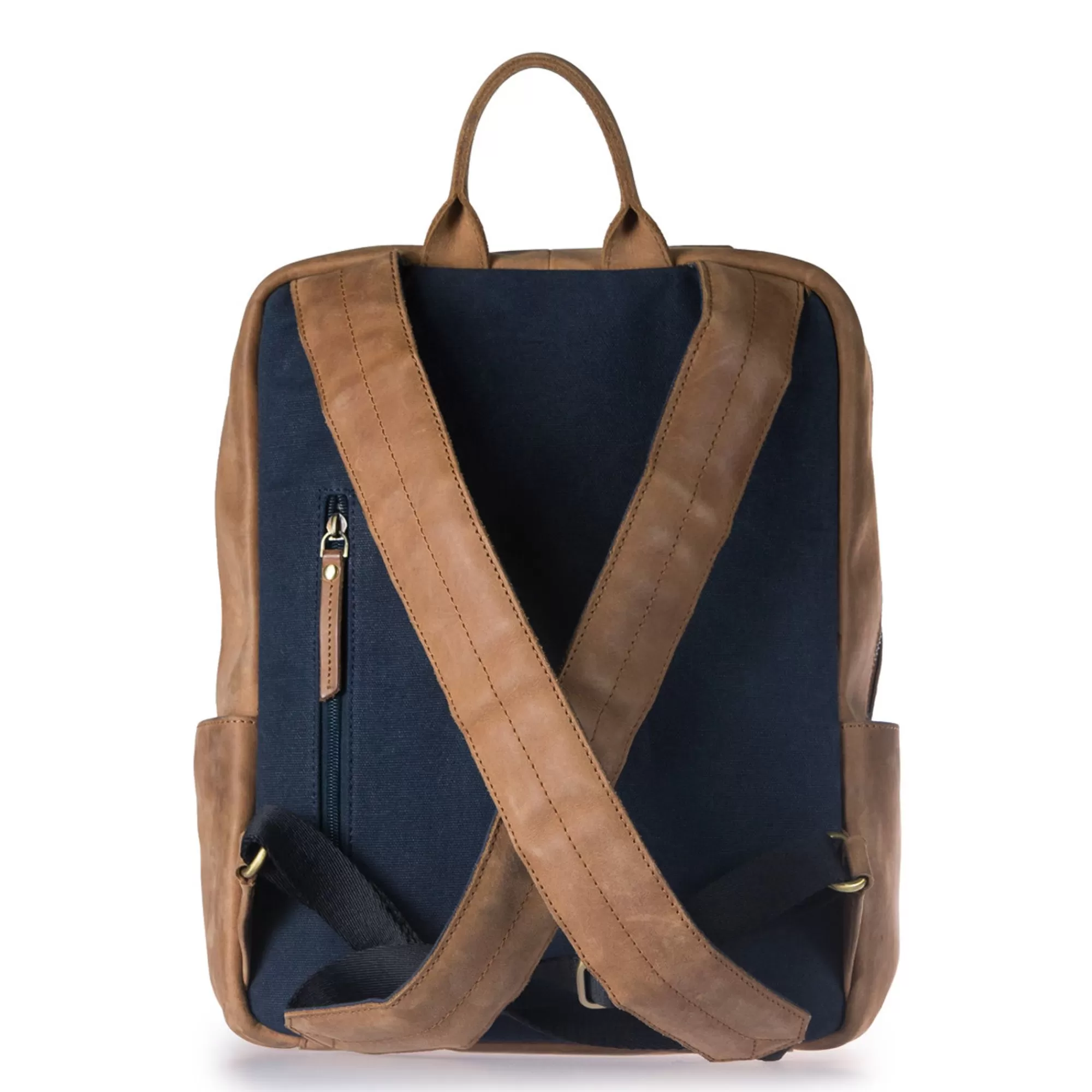 Discount John Backpack Midi Hunter Camel Laptoprugzakken